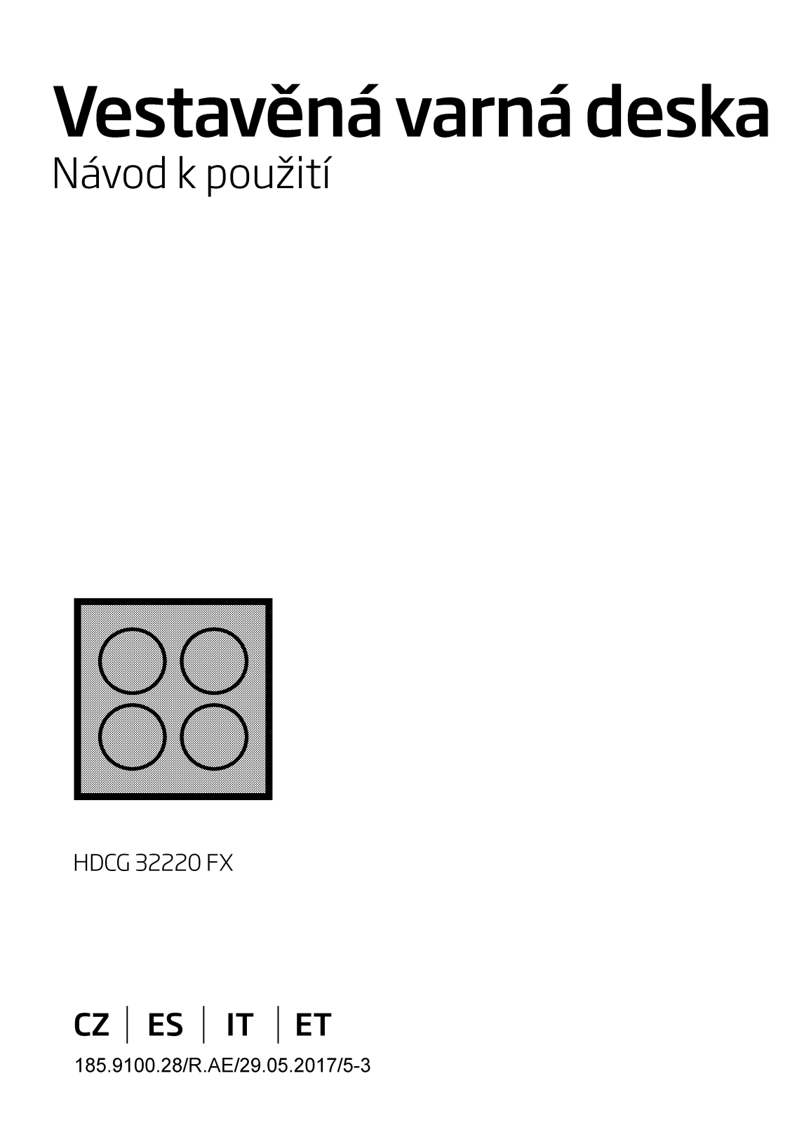 Beko HDCG32220FX User manual