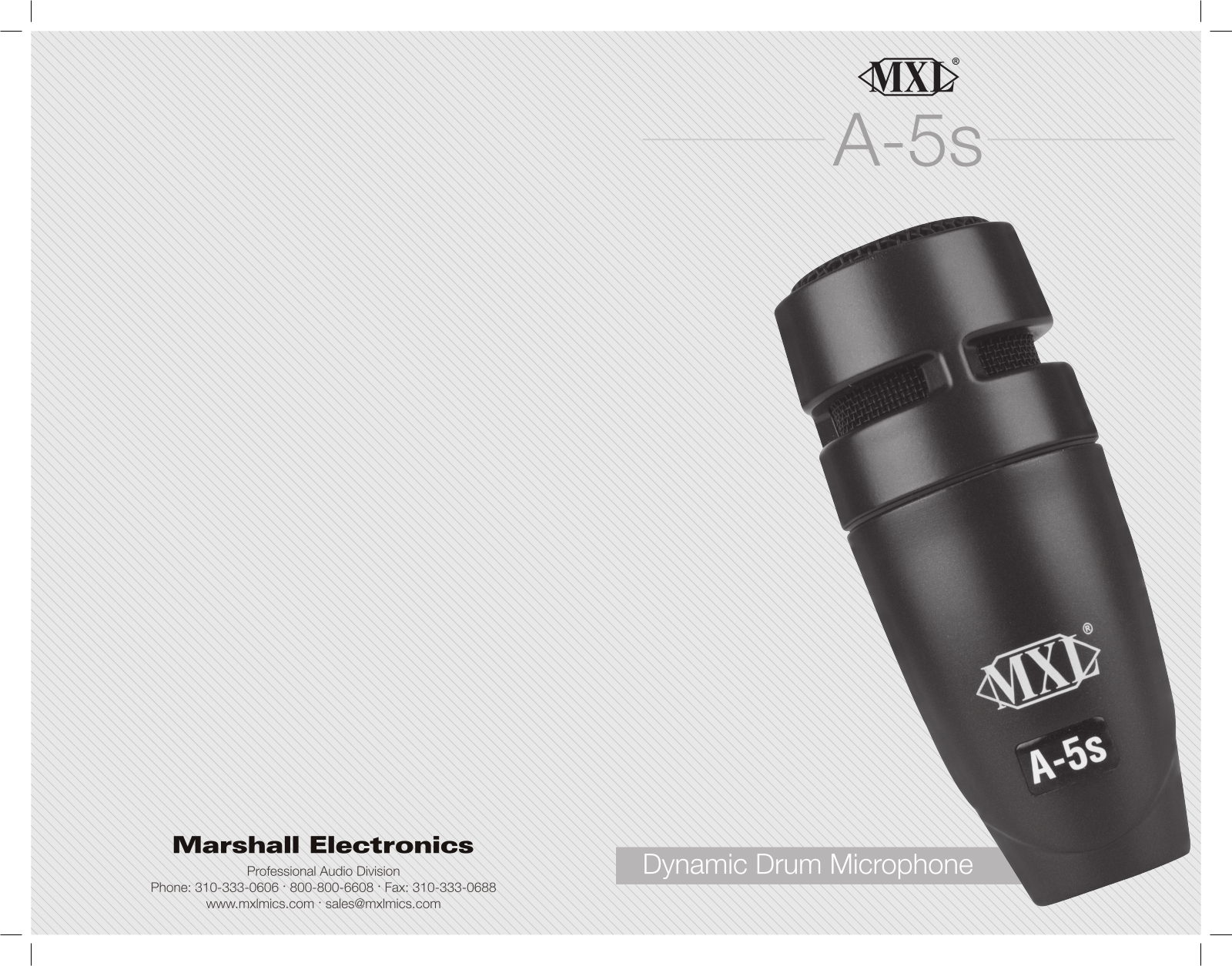 MXL A5s User Guide