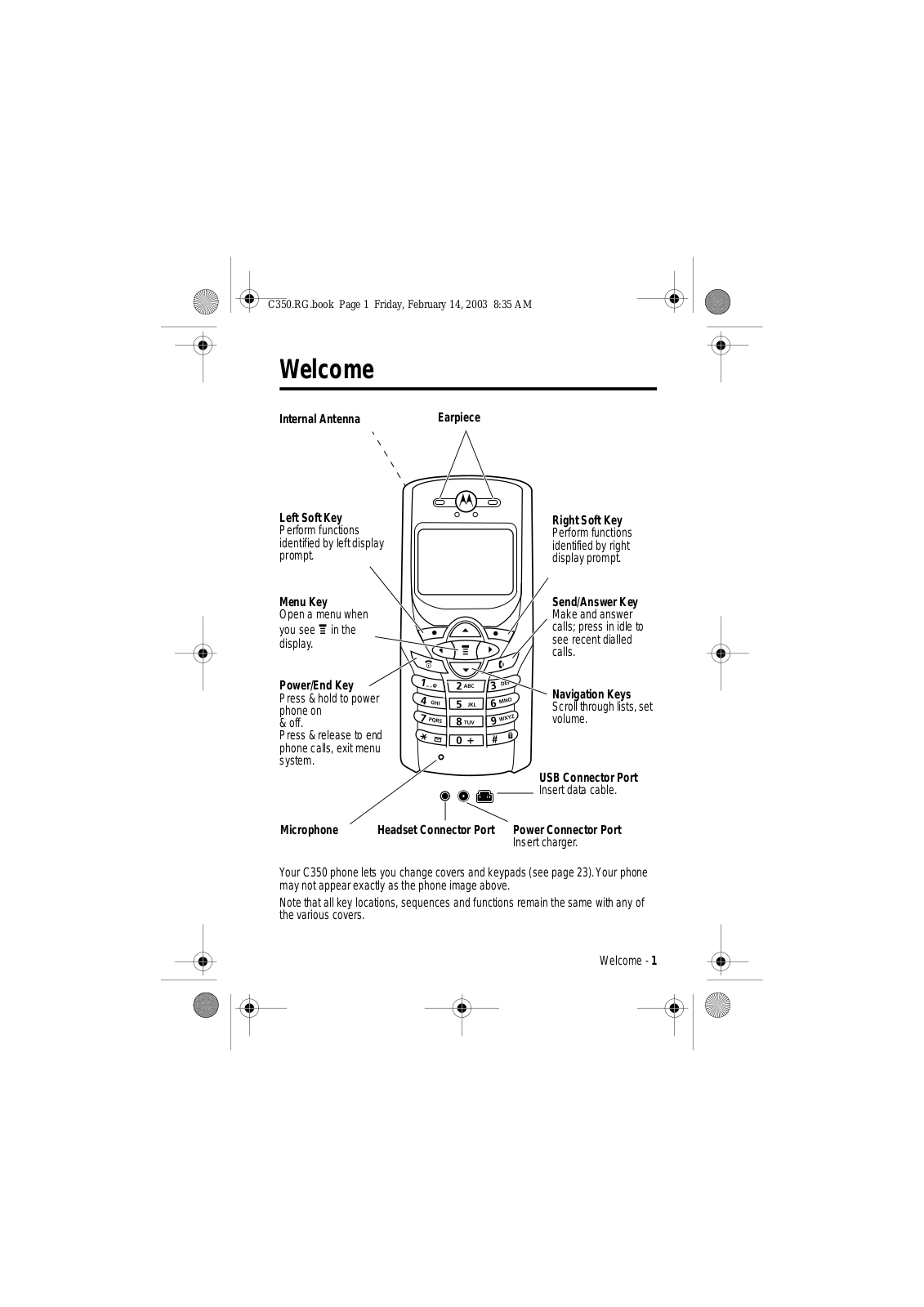 Motorola C350 User Manual 2