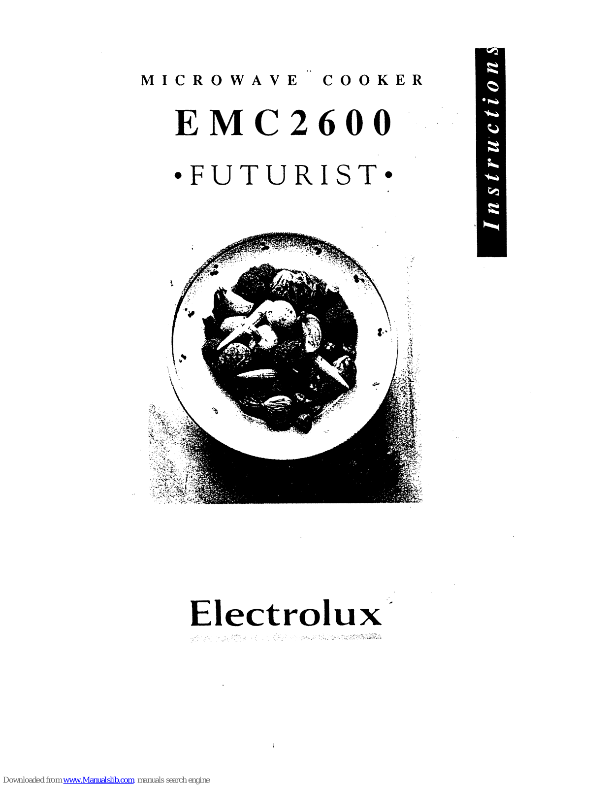 Electrolux EMC2600 Futurist Instruction Book