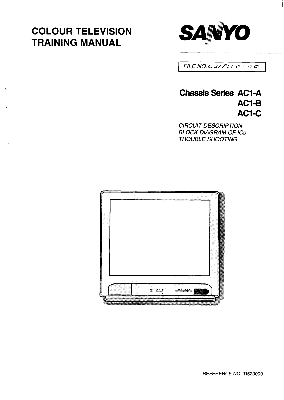 Sanyo ACI-A, ACI-B, AC1-C Training Manual - ManualMachine.com