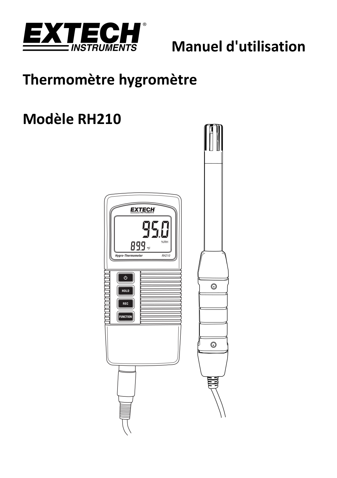 Extech RH210 User Manual