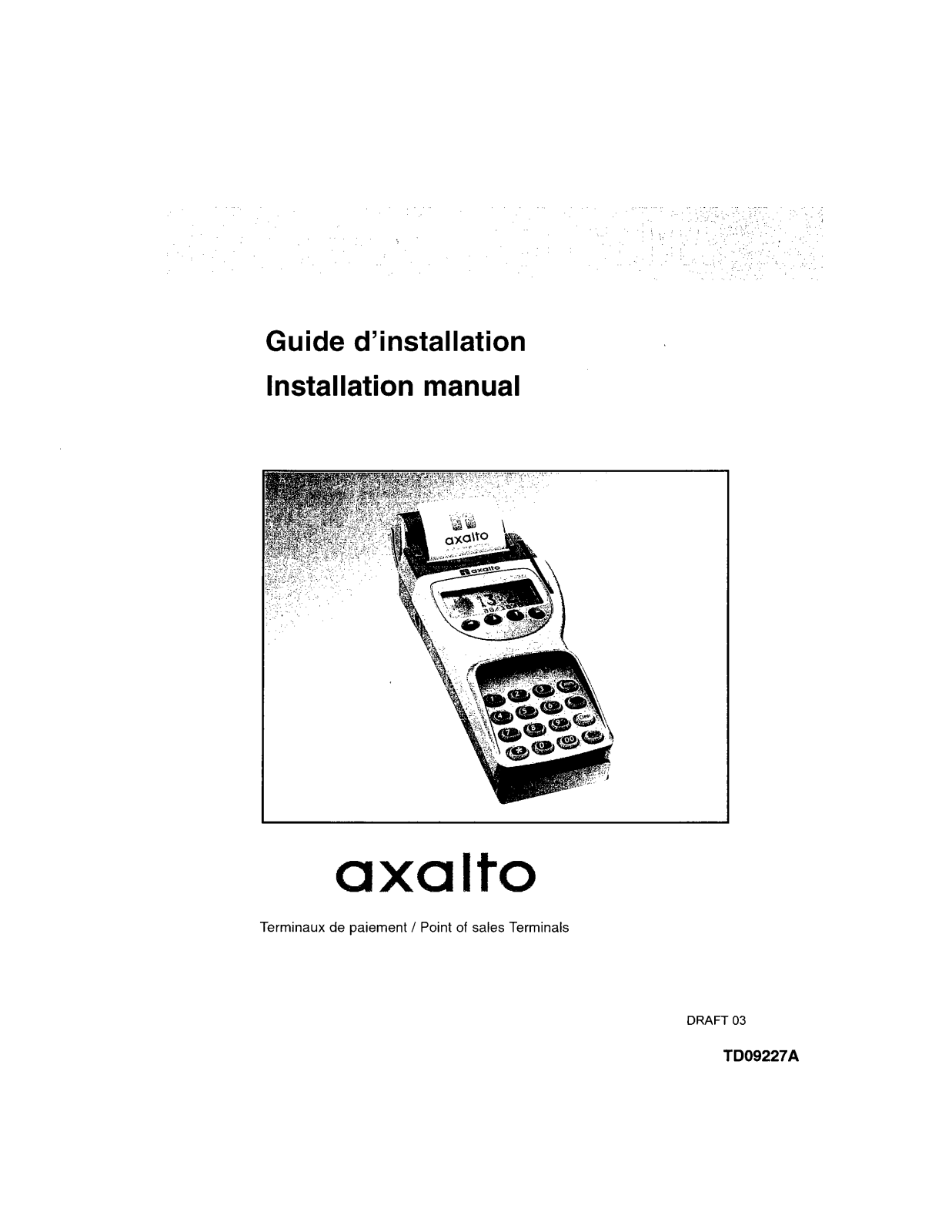 Axalto MX1KCDMA Users Manual