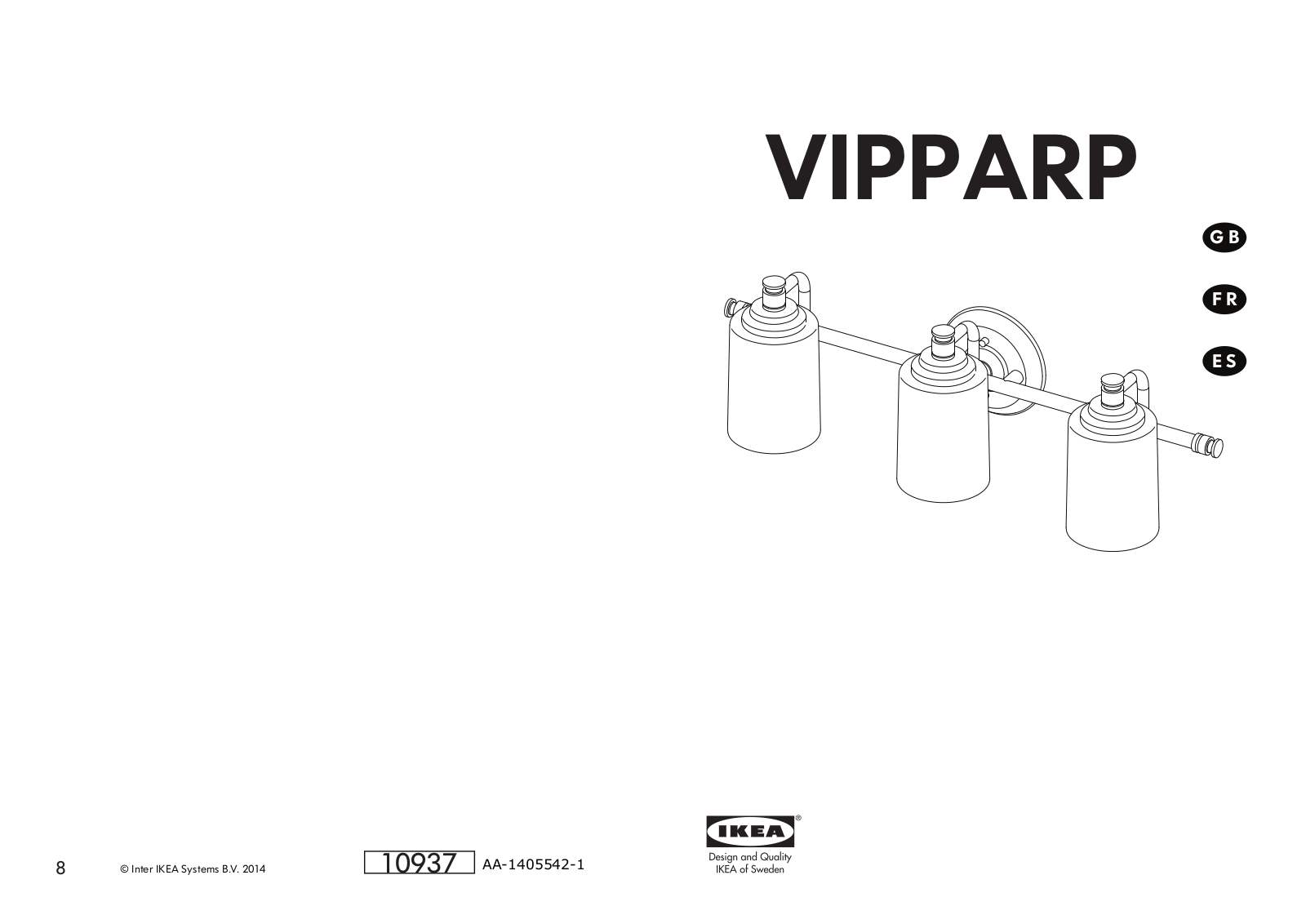 Ikea 00306939 Assembly instructions