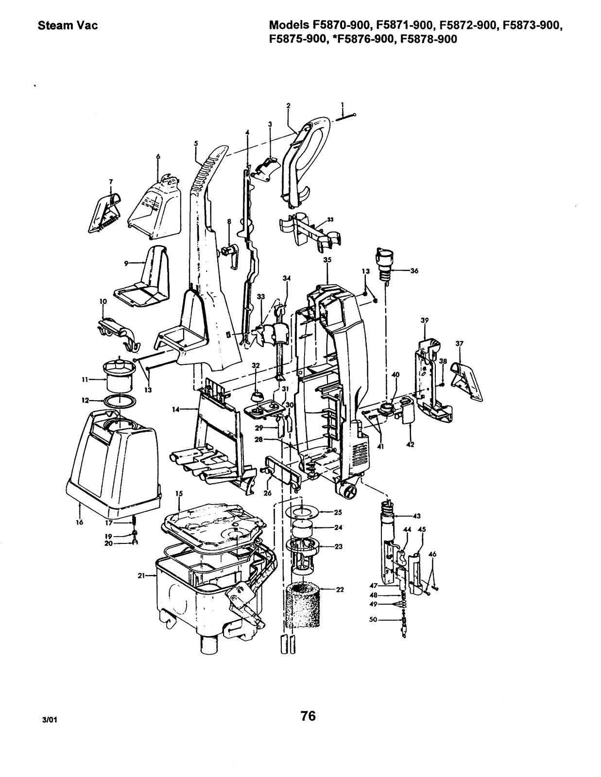 Hoover F5871-900 Owner's Manual