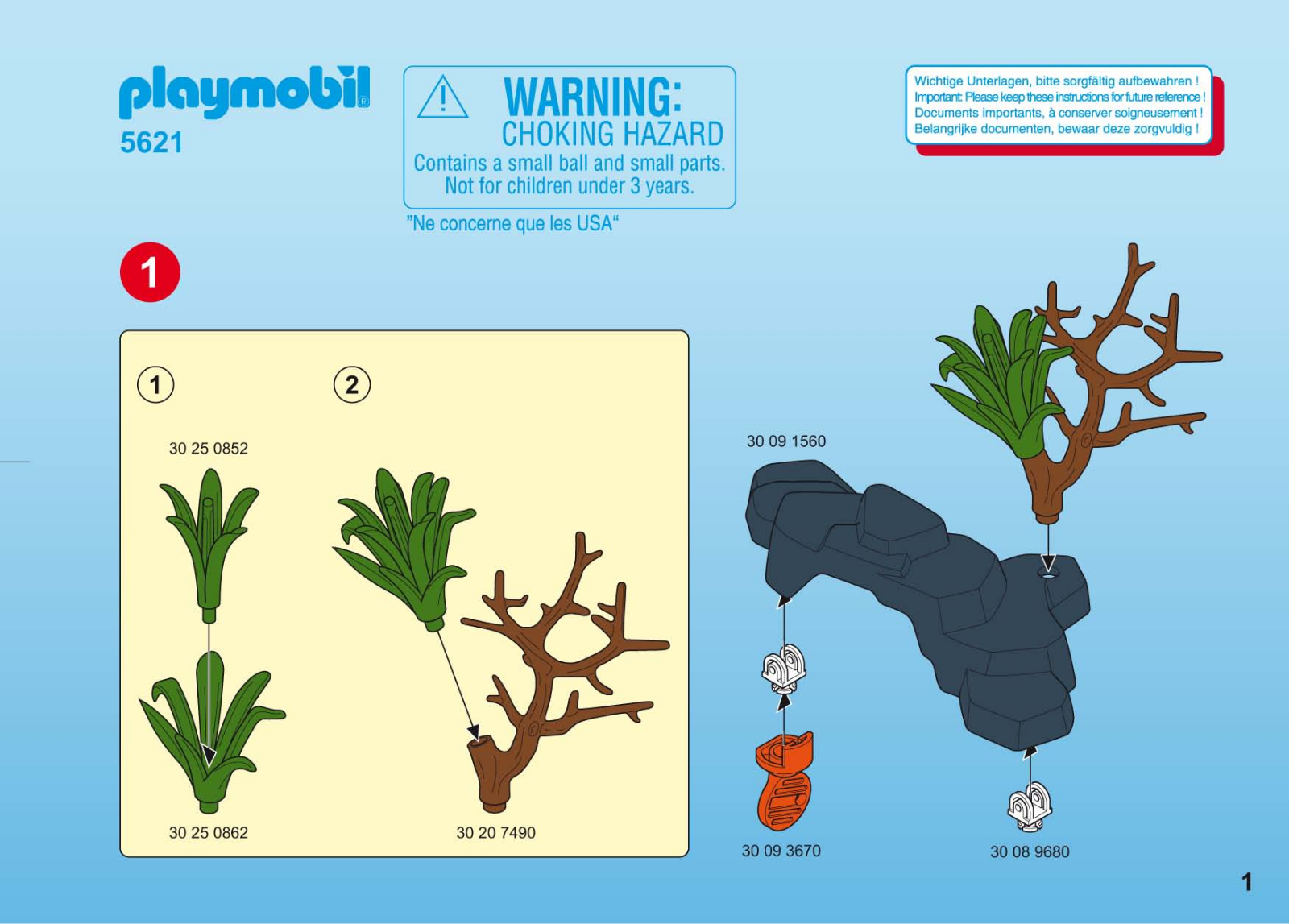 Playmobil 5621 Instructions