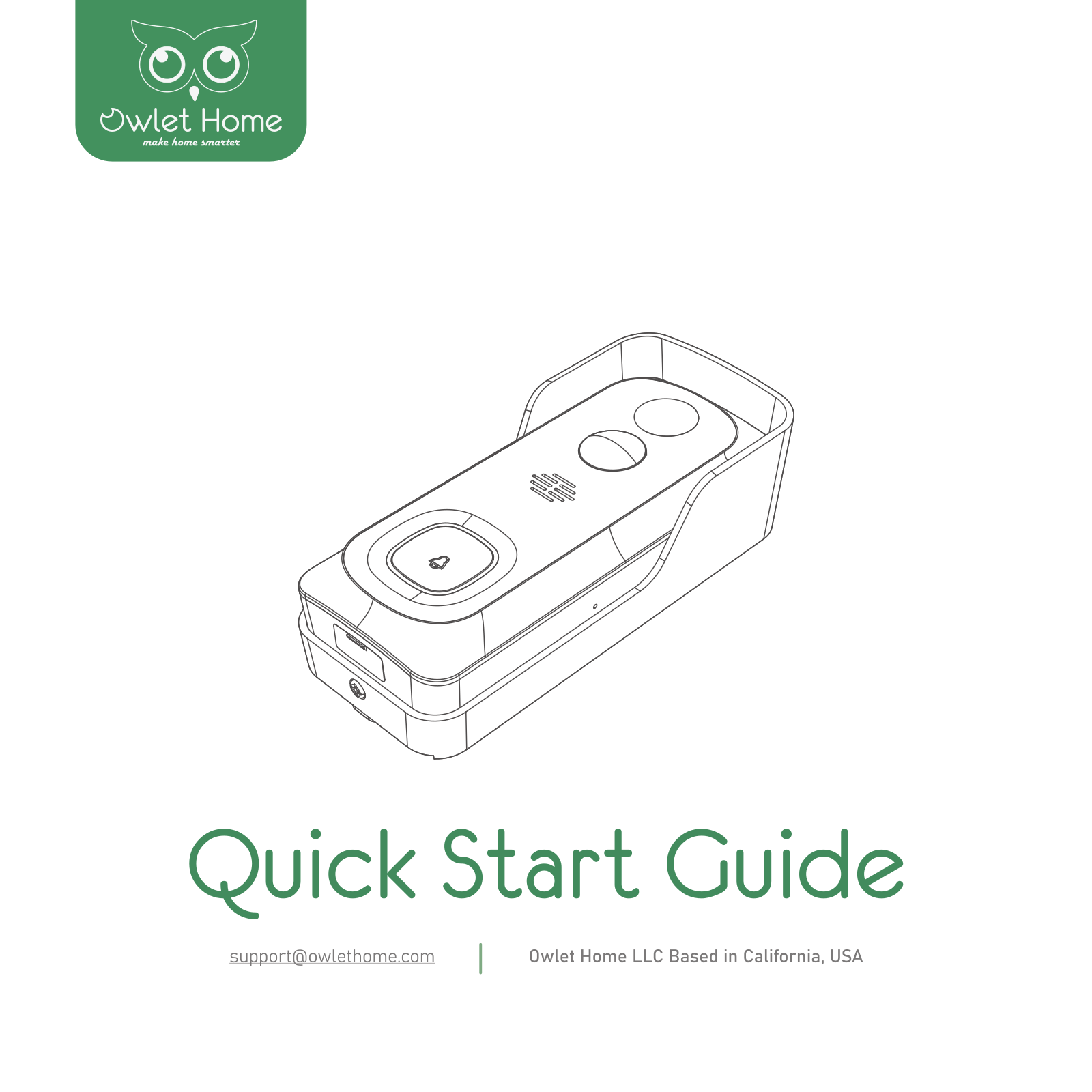 owlethome j1 Quick Start Guide