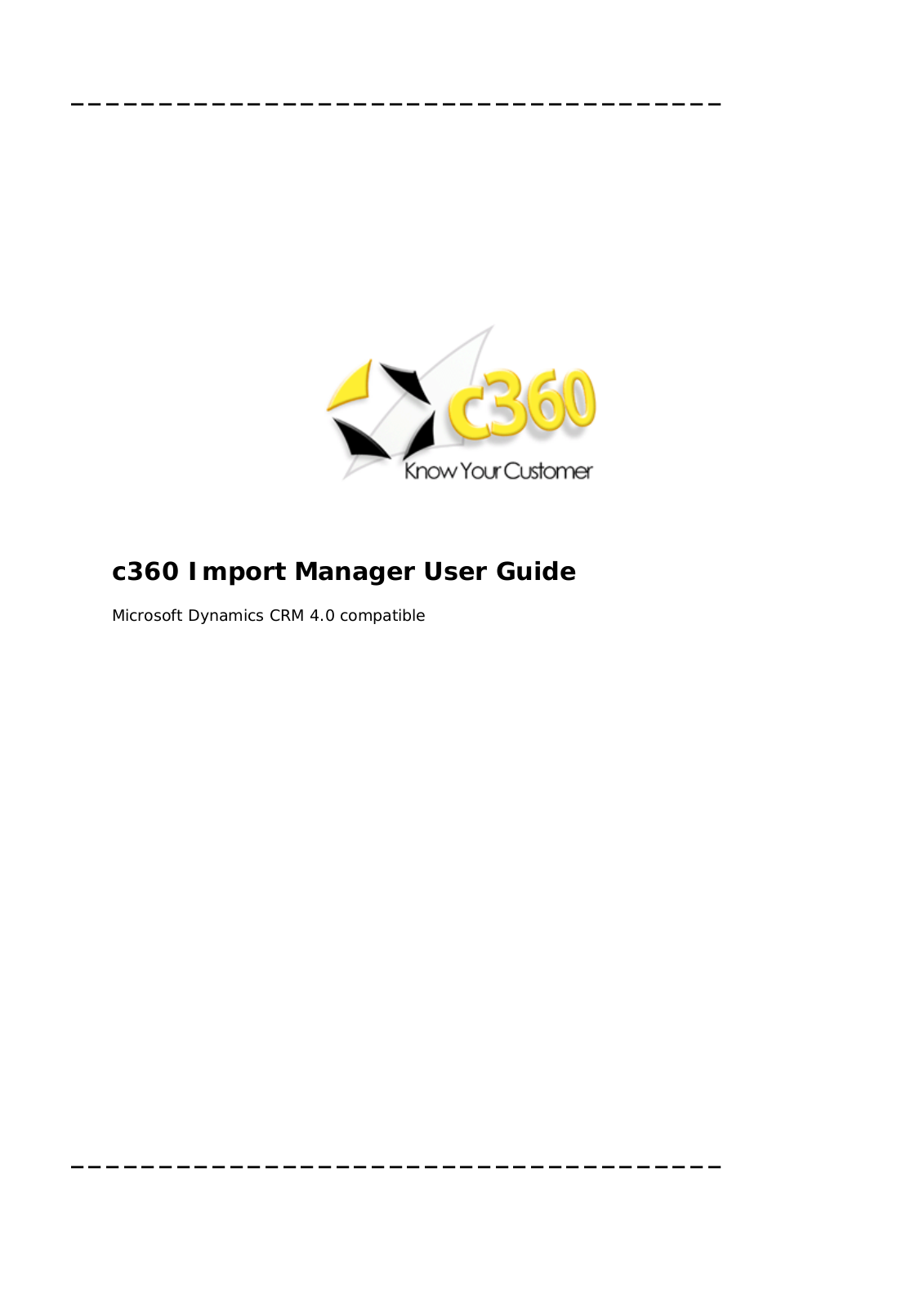 Microsoft C360 User Manual