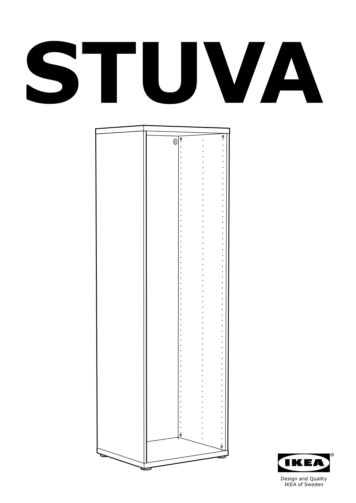 Ikea S39172081, S49172033, S59172037, S59172075, S59184813 Assembly instructions