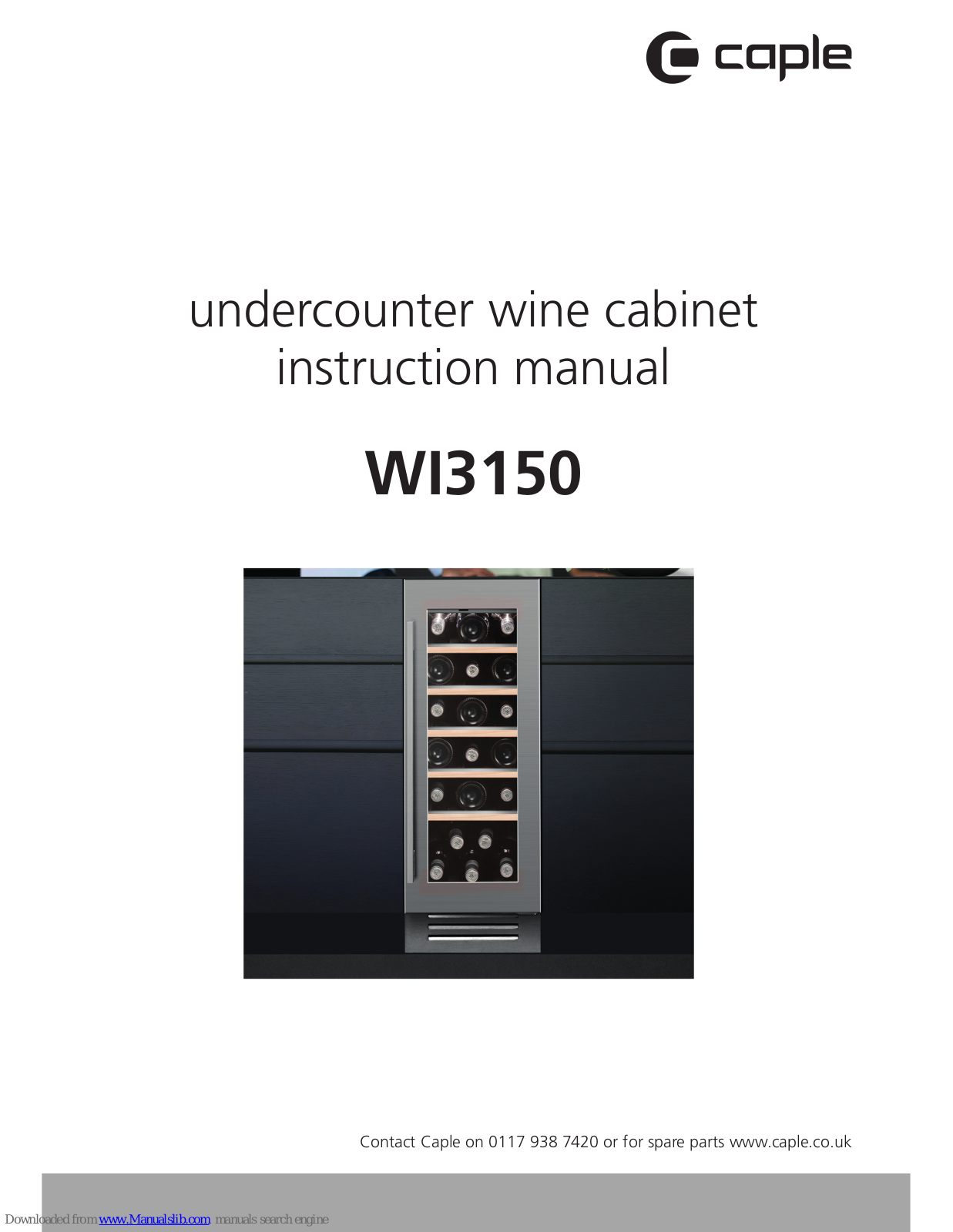 Caple WI3150 Instruction Manual - ManualMachine.com