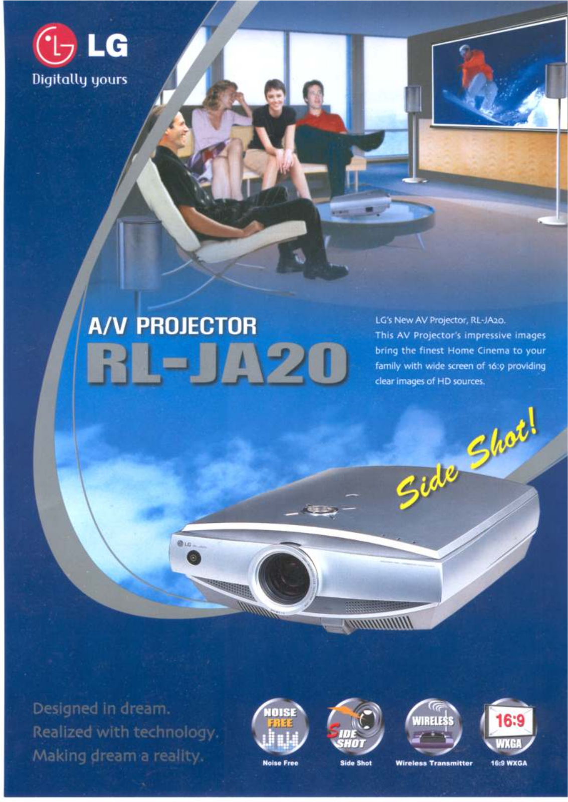 LG RL-JA20 Product Sheet