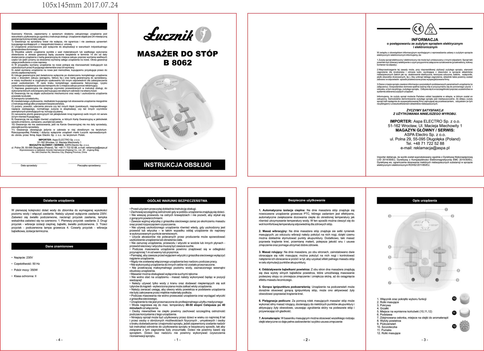 LUCZNIK B 8063 User guide - ManualMachine.com