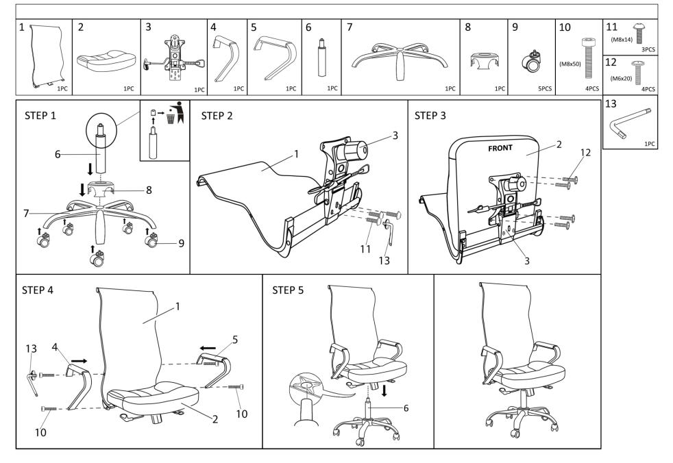 Chairman 700 h.m INSTRUCTION MANUAL