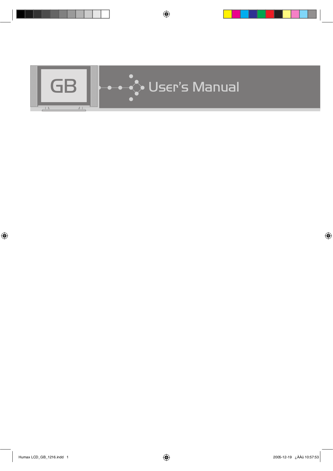 Humax LEU-20A User Manual