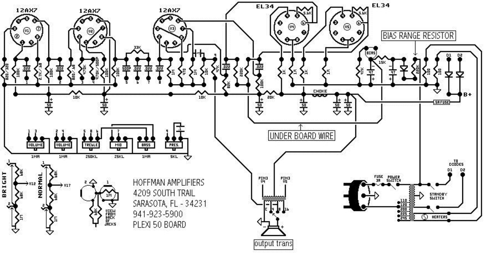 Marshall 1987 schematic