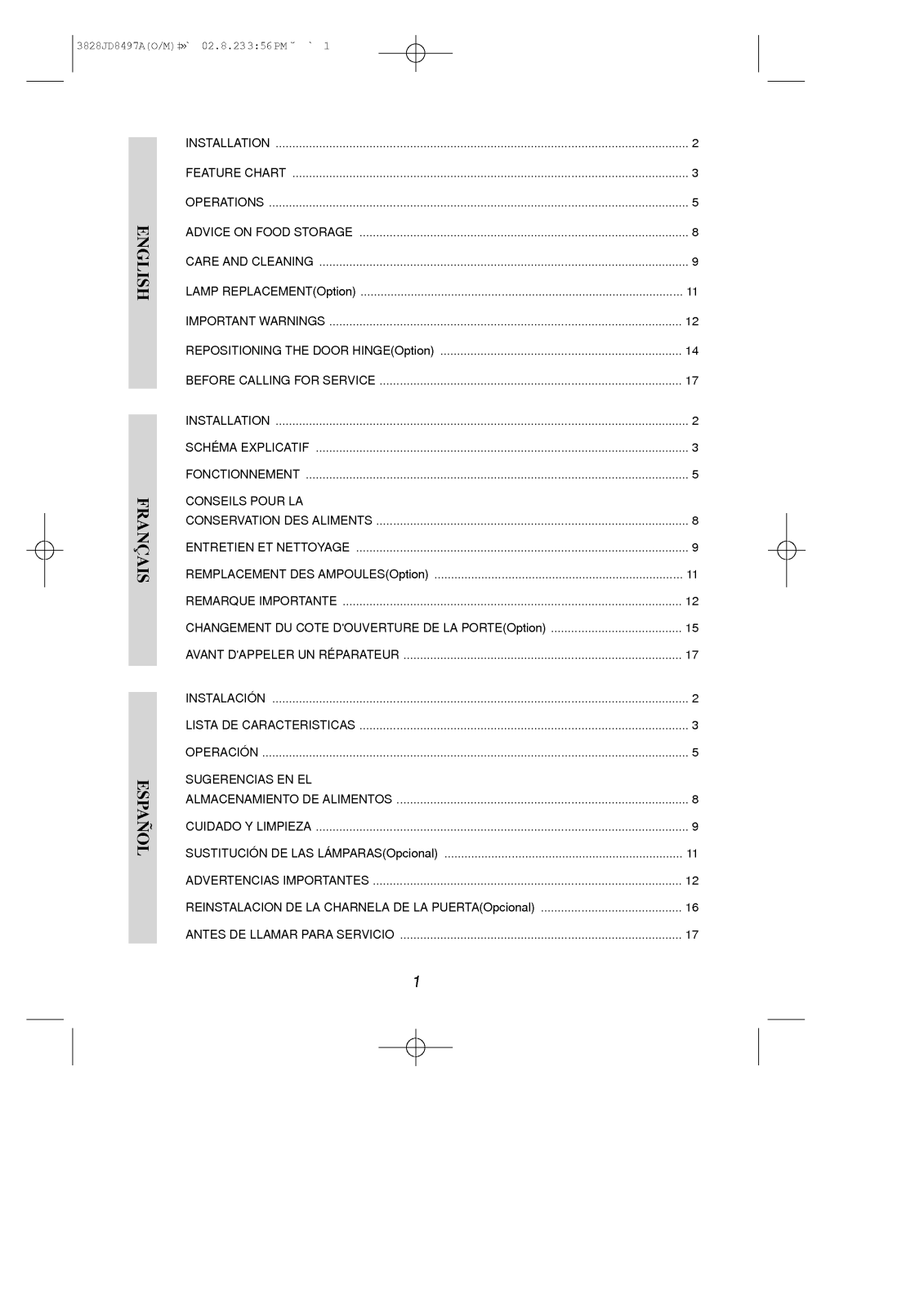 LG GC-151SVA User Manual