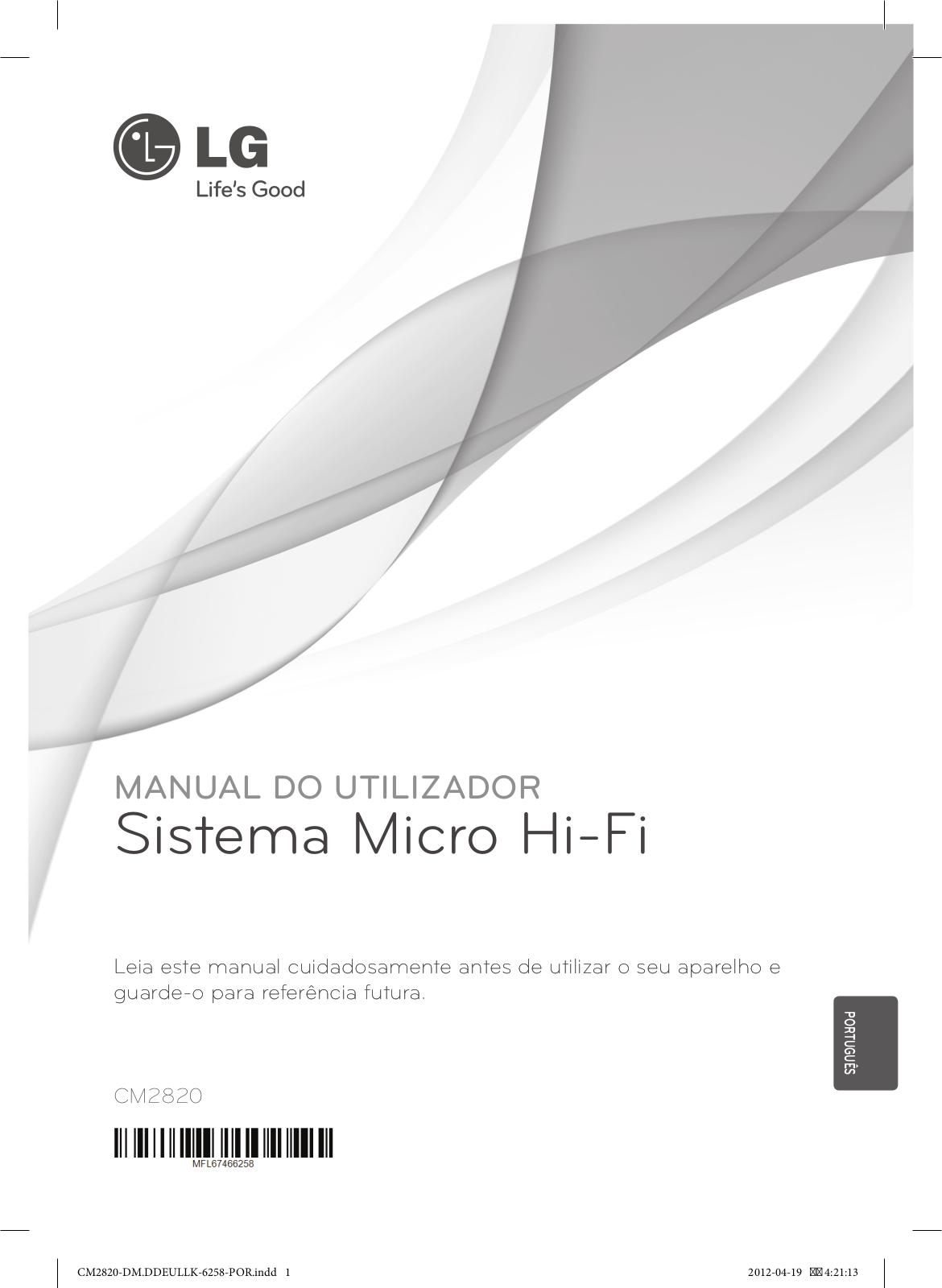 Lg CM2820 User Manual