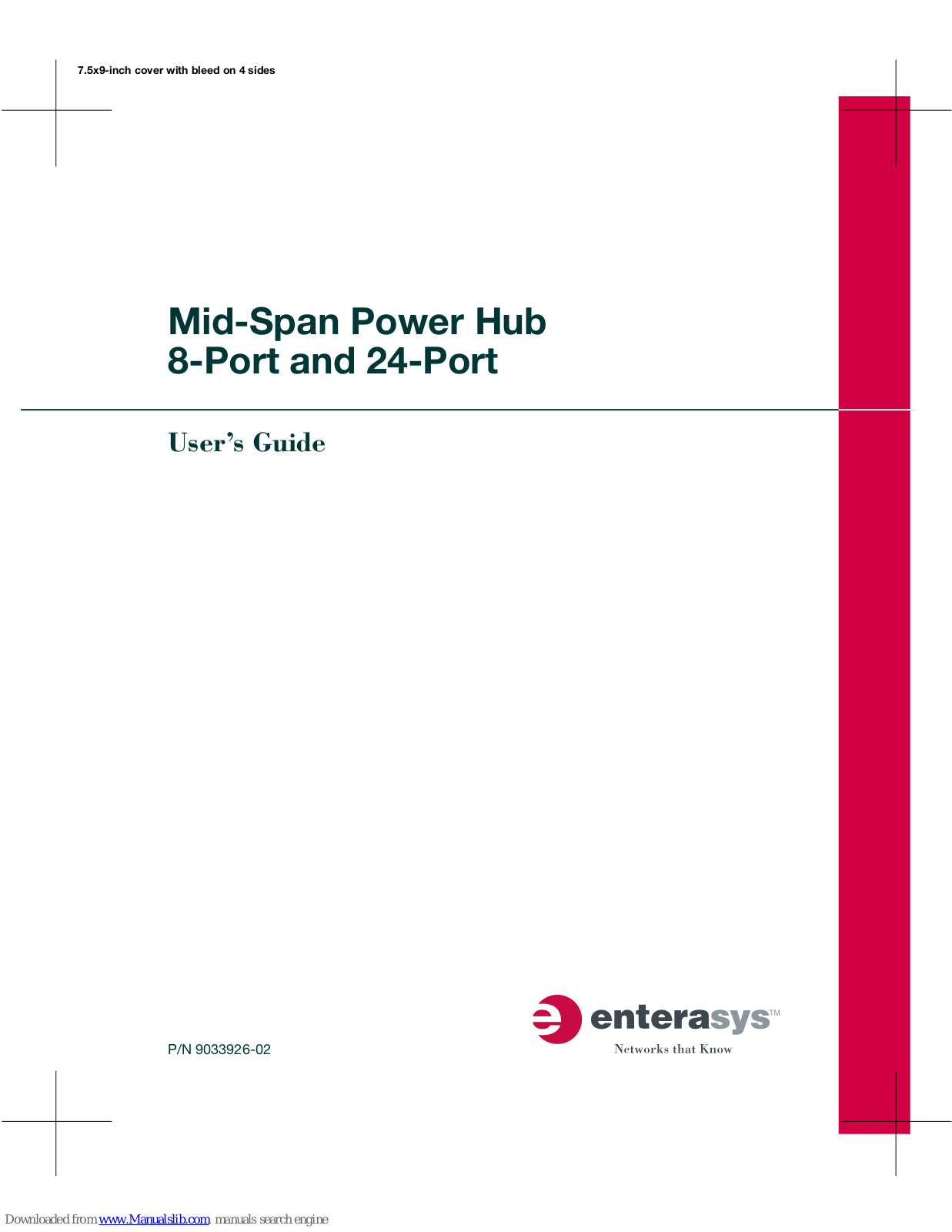 Enterasys Mid-Span Power Hub BL-6000ENT, BL-69108ENT, BL-69524ENT, BL-69224ENT User Manual - ManualMachine.com