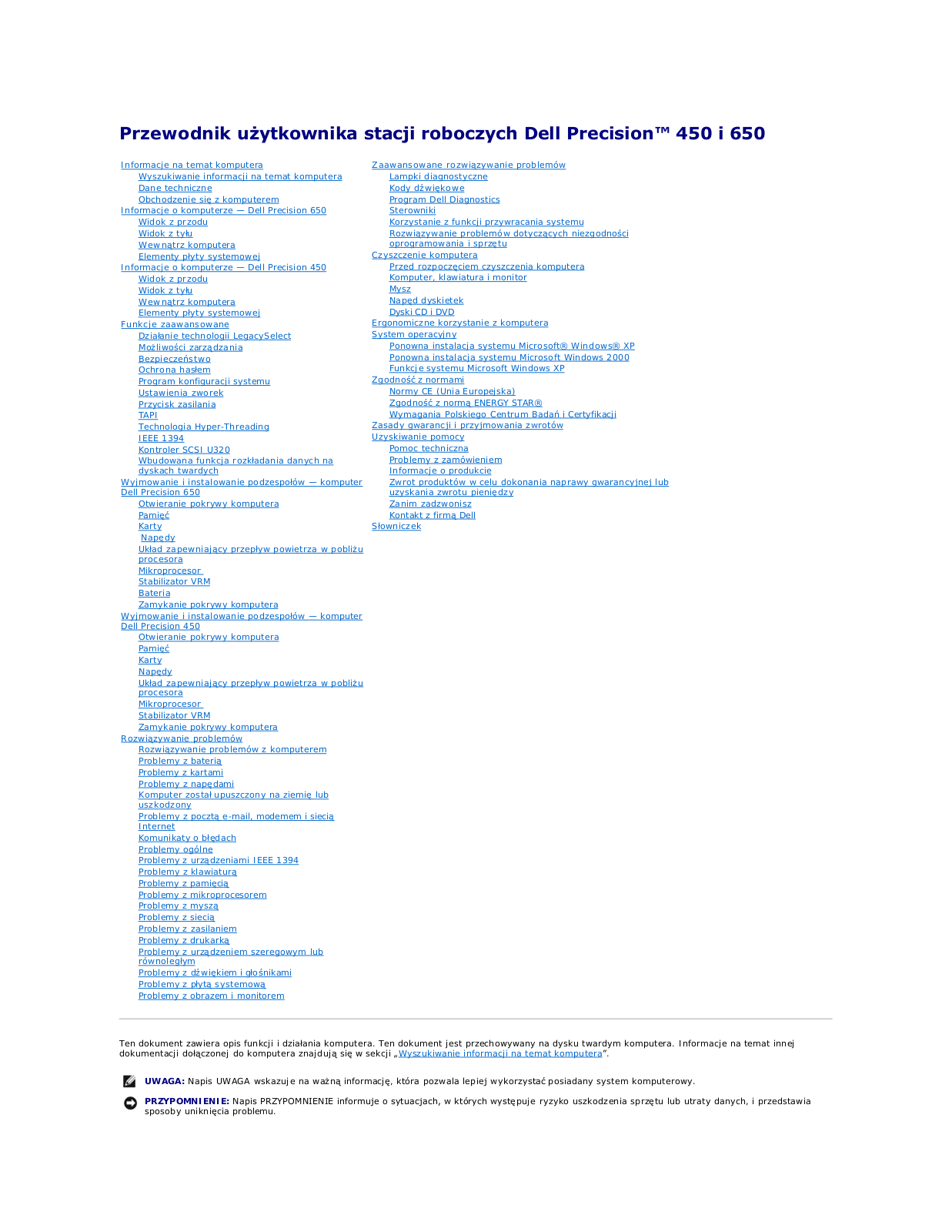 Dell Precision 650 User's Guide