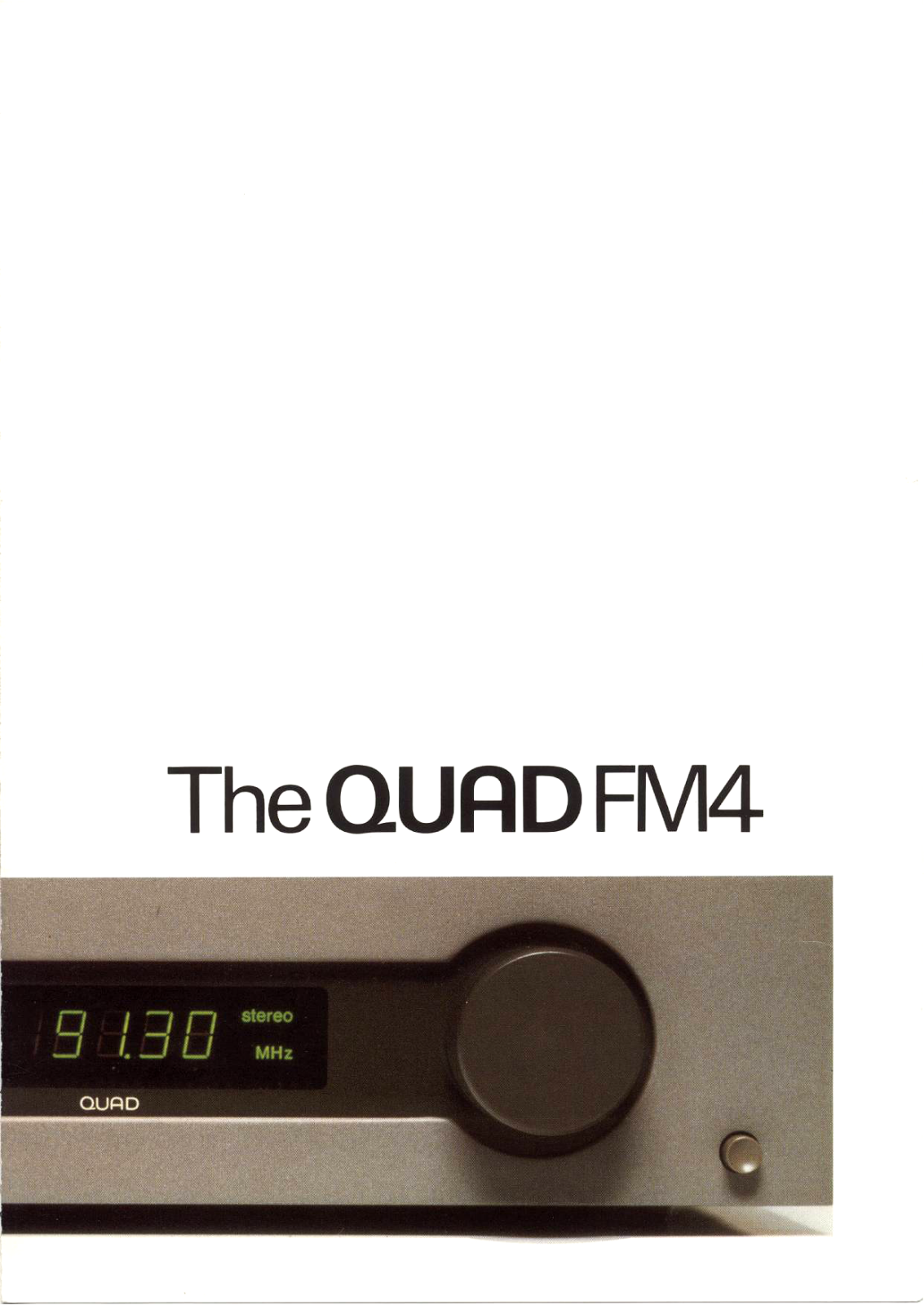 Quad FM-4 Brochure