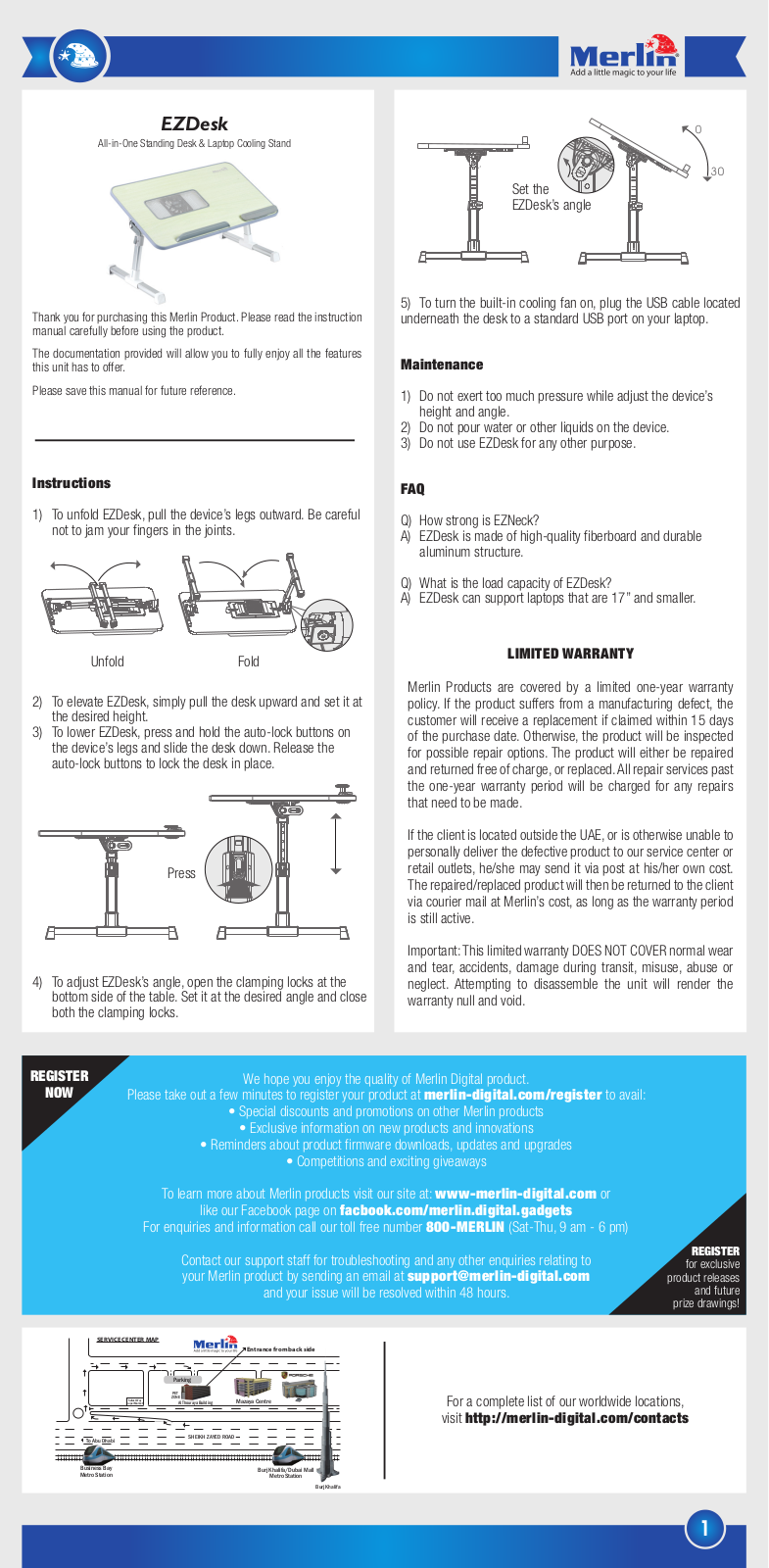 Merlin EZDesk User Manual