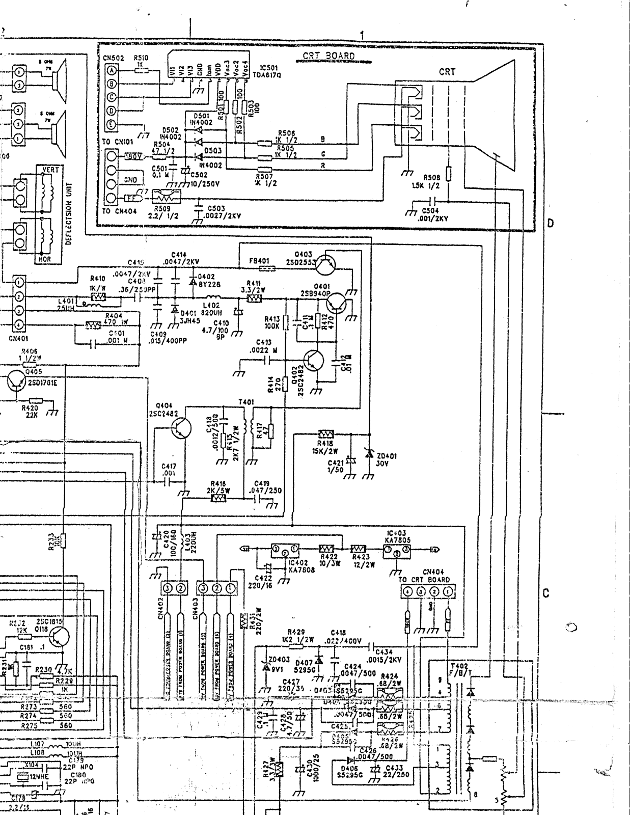 GRUNDIG GR-203 Schematic