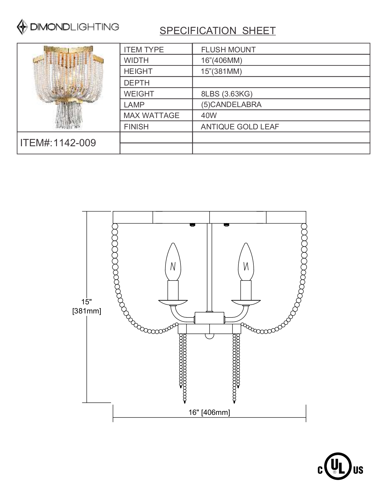 ELK Home 1142009 User Manual