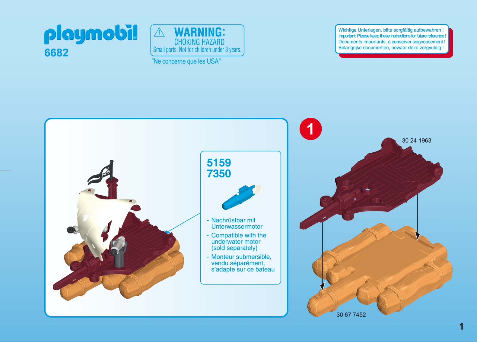 Playmobil 6682 Instructions