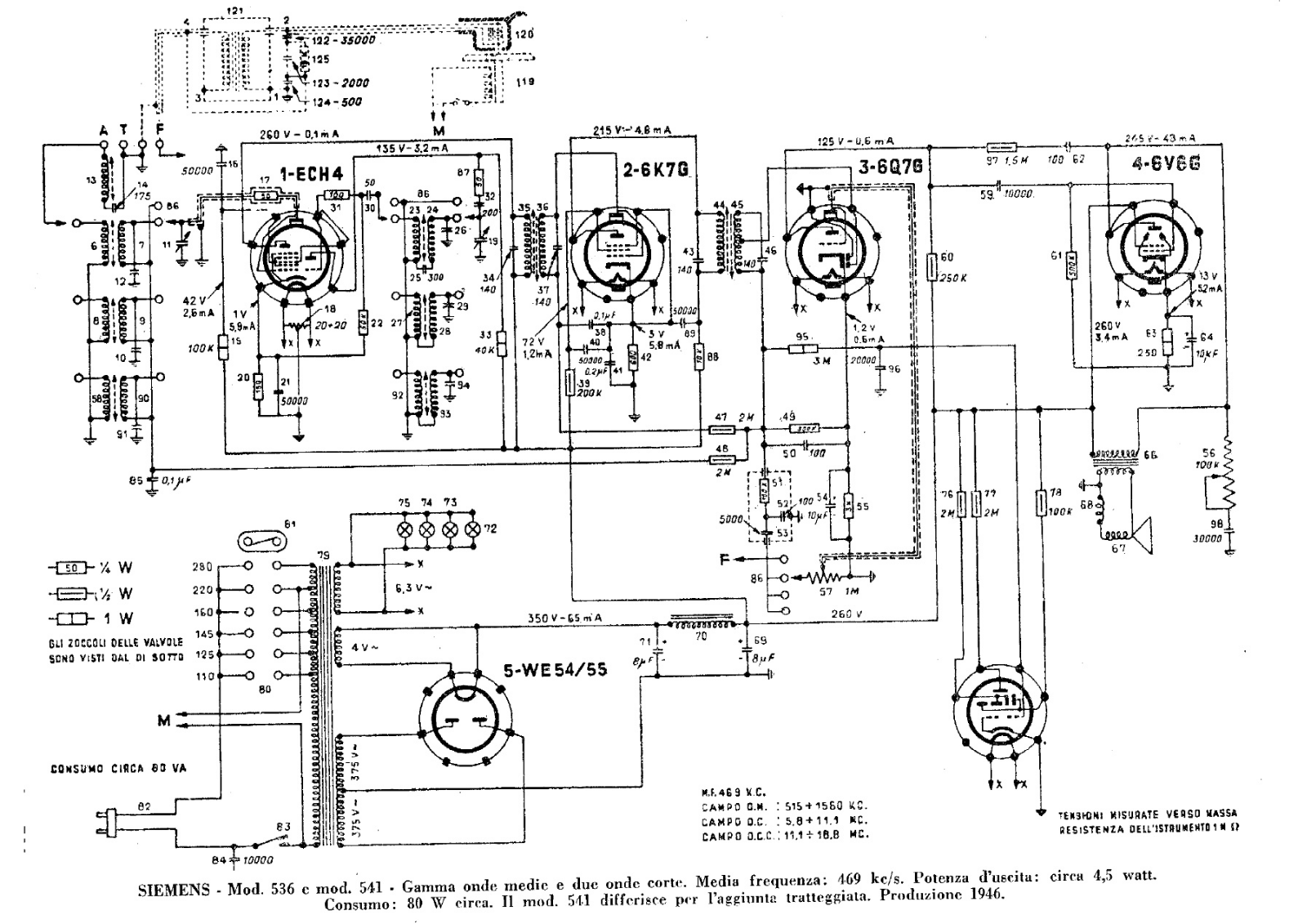 Siemens 536, 541 Diagram - ManualMachine.com