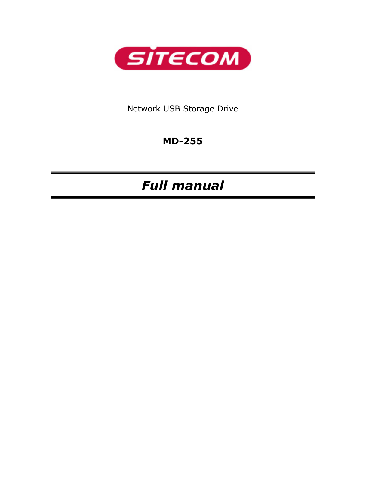 Sitecom MD-255 User Manual - ManualMachine.com