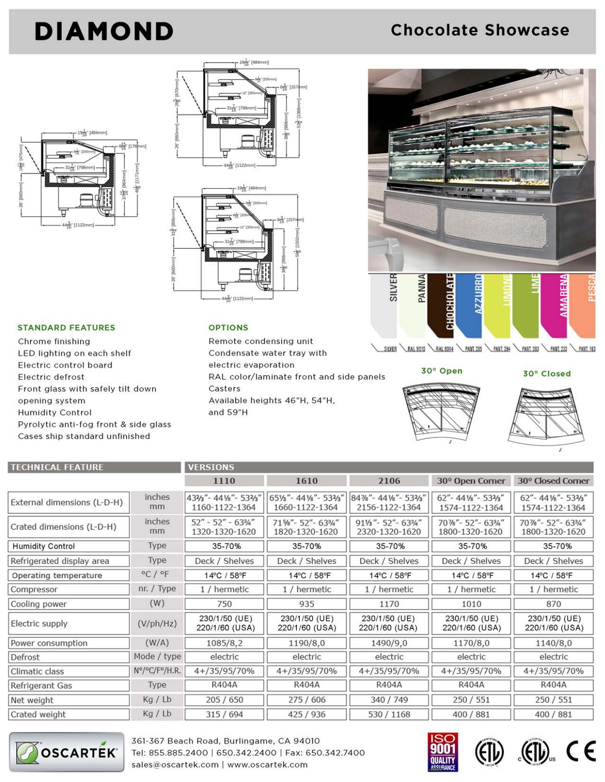 Oscartek DIAMOND C1610 User Manual