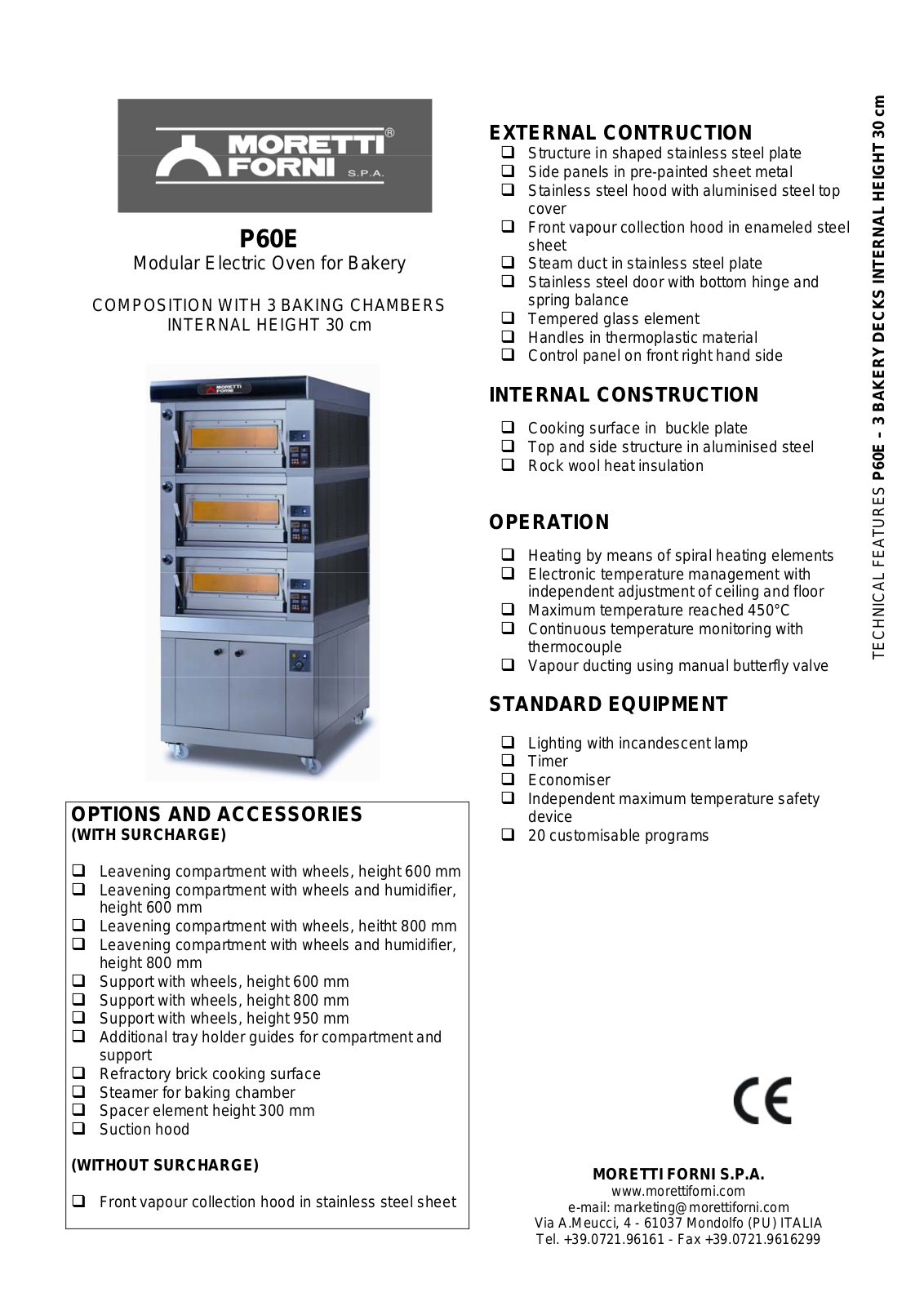 Moretti P60E User Manual - ManualMachine.com