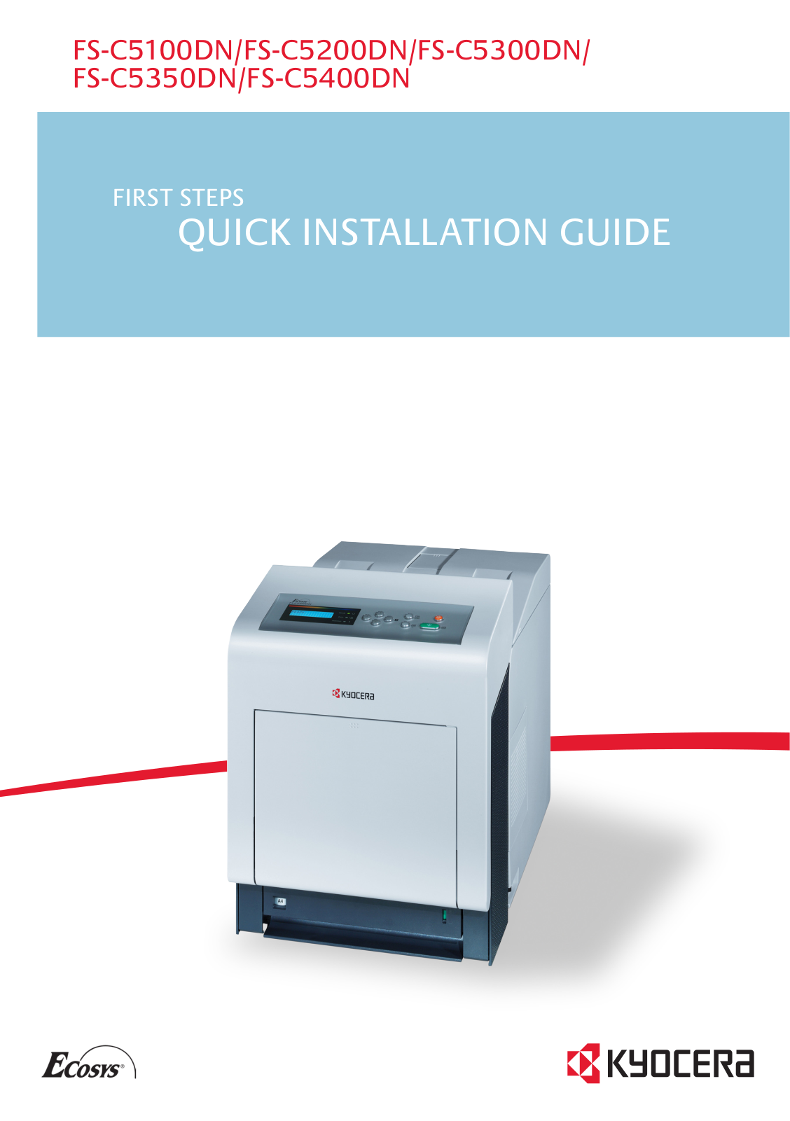 KYOCERA FS-C5200DN User Manual