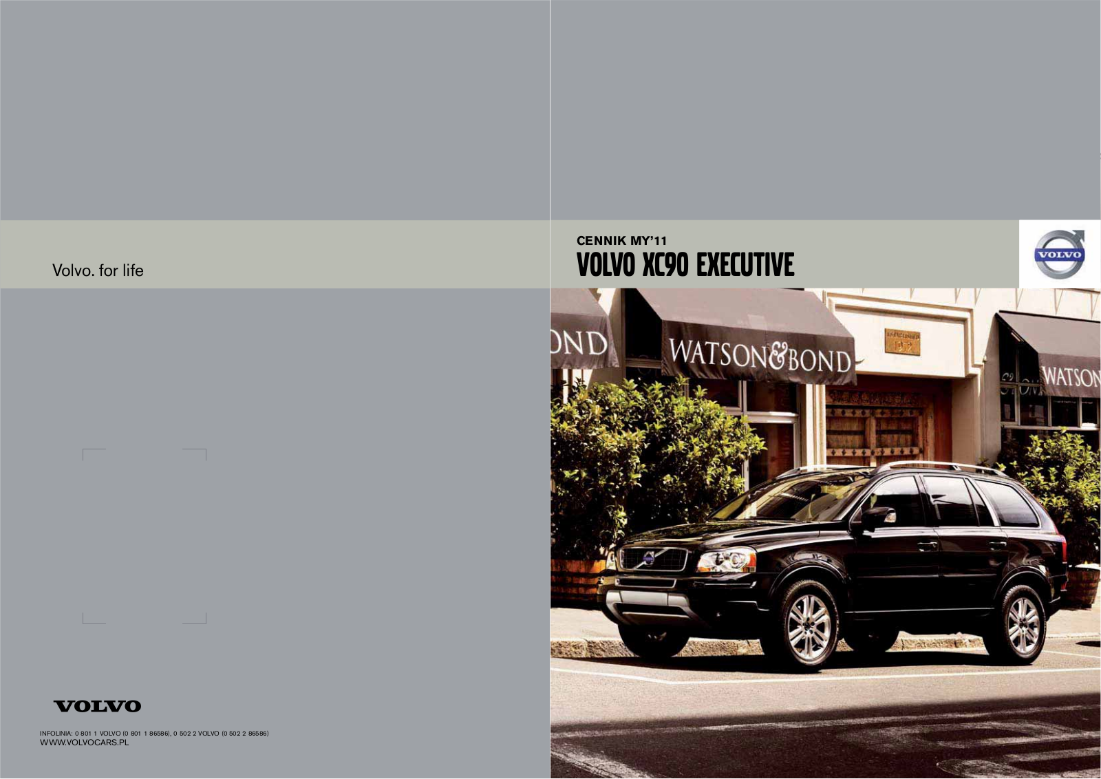 Volvo XC90 EXECUTIVE DOWNLOAD PRICE LIST