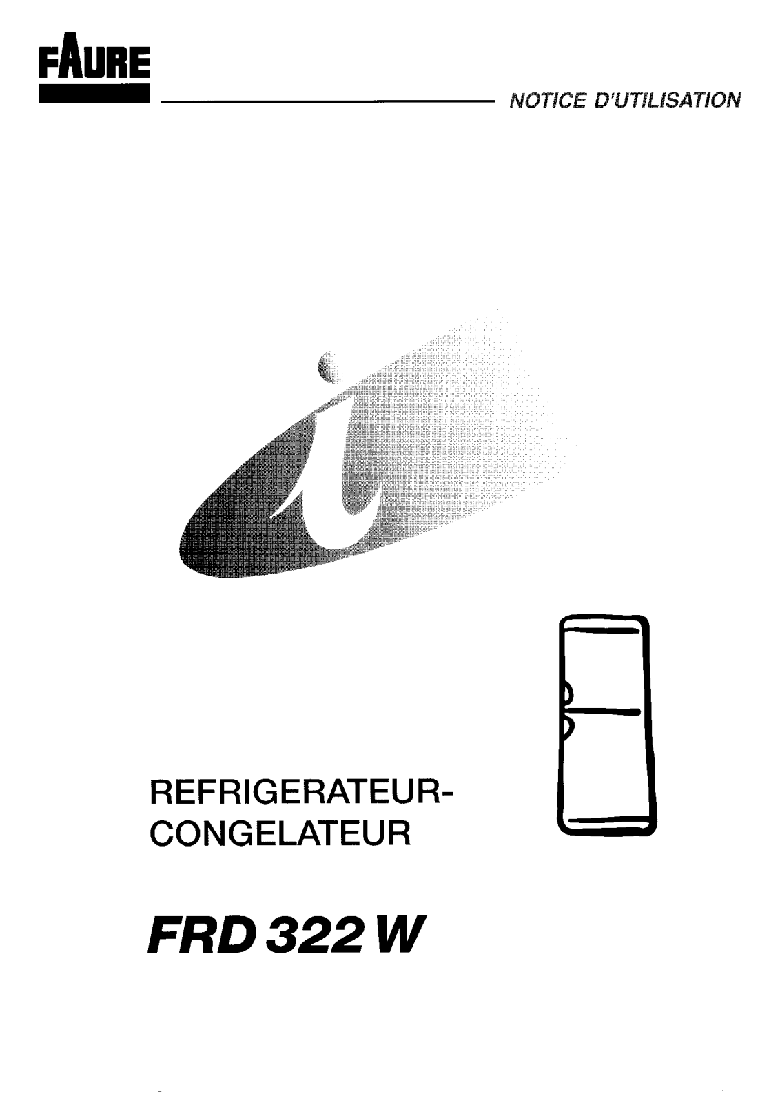 Faure FRD322W User Manual