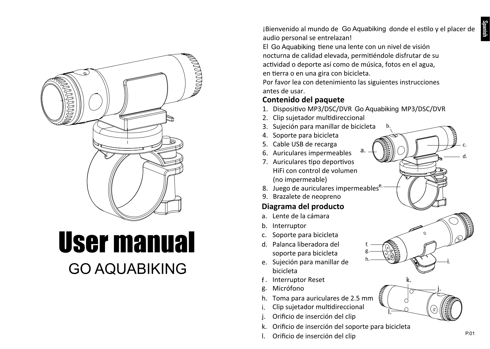 Zipy GO Aquabiking User Manual