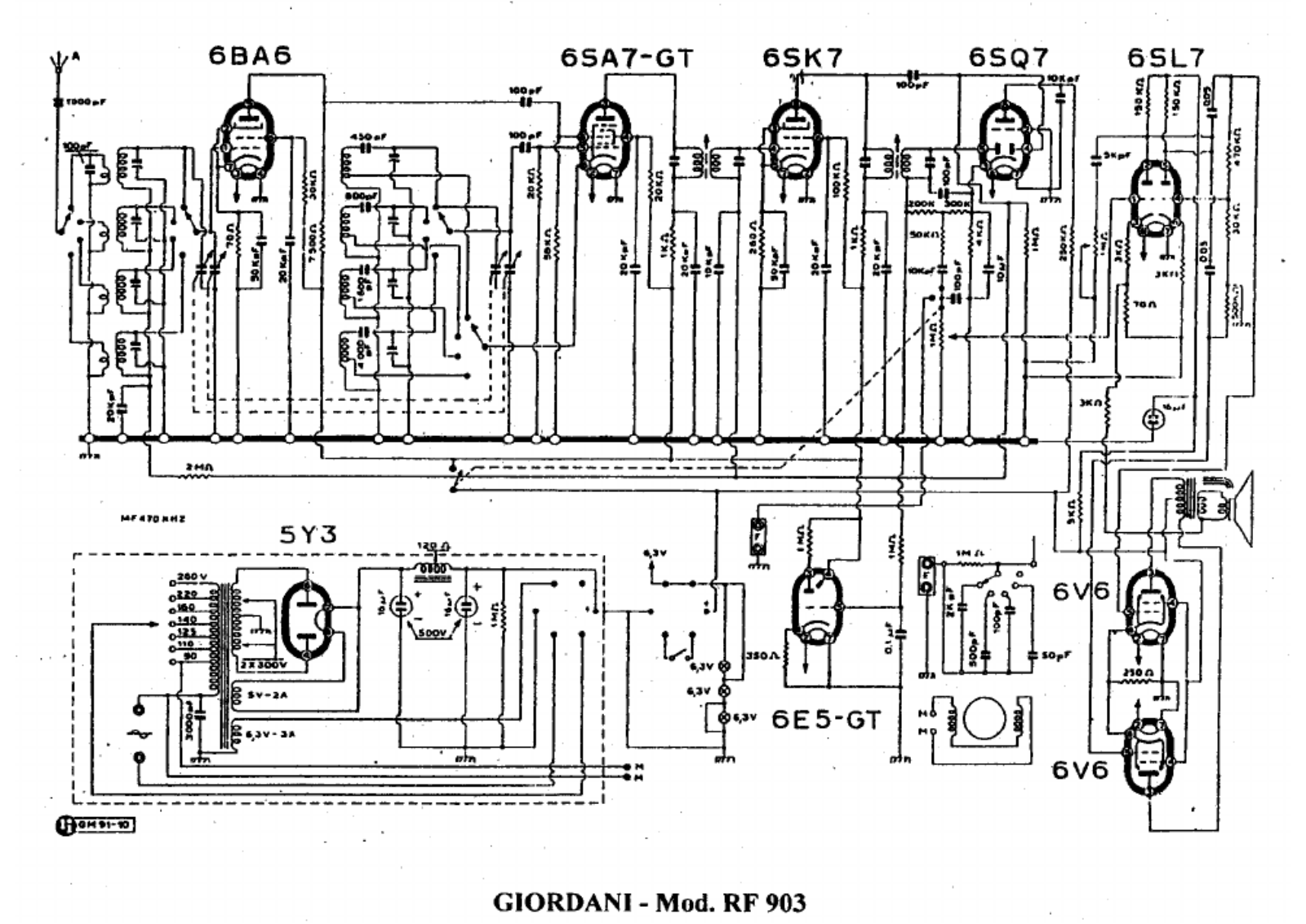 Giordani rf903 schematic - ManualMachine.com
