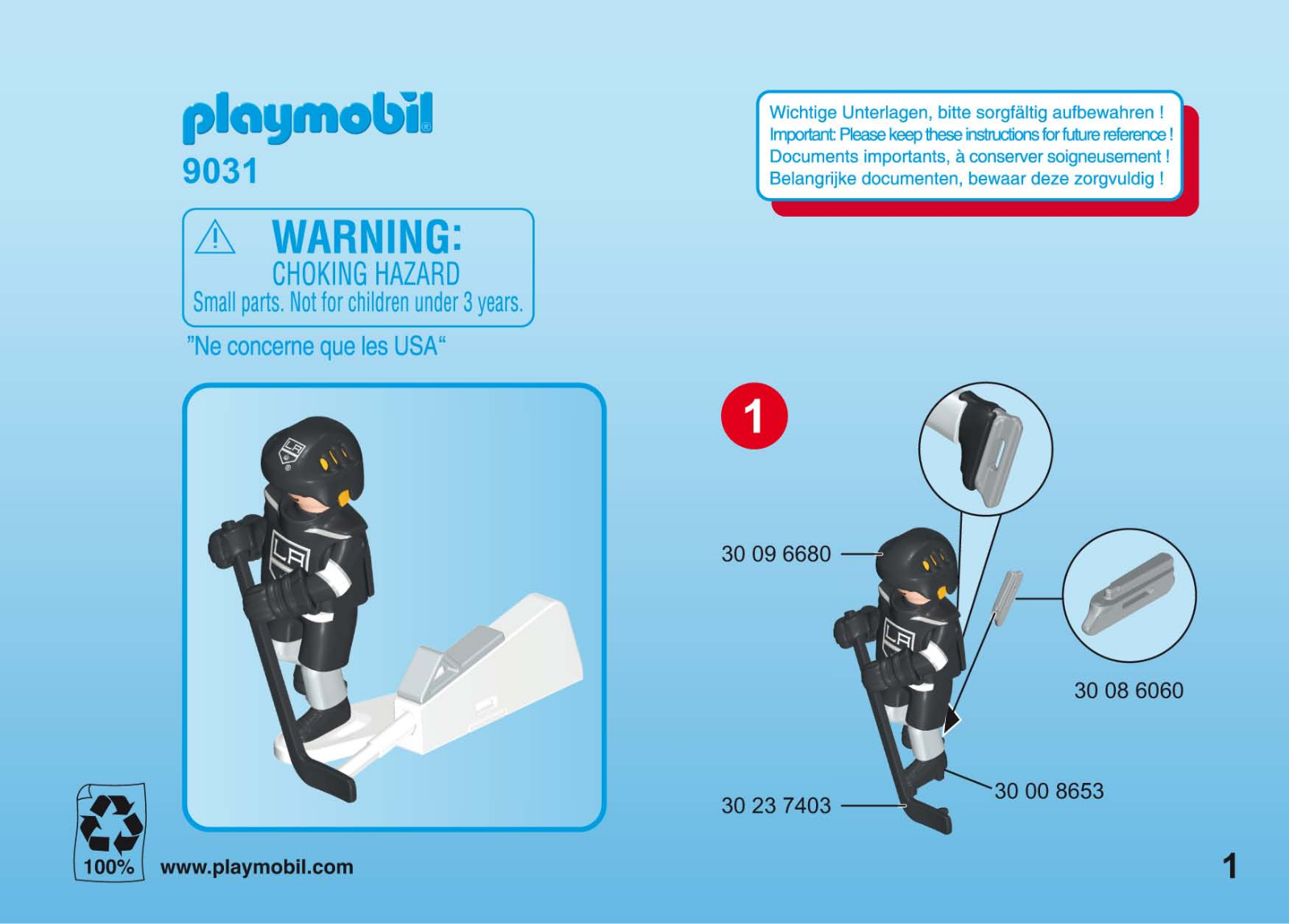 Playmobil 9031 Instructions