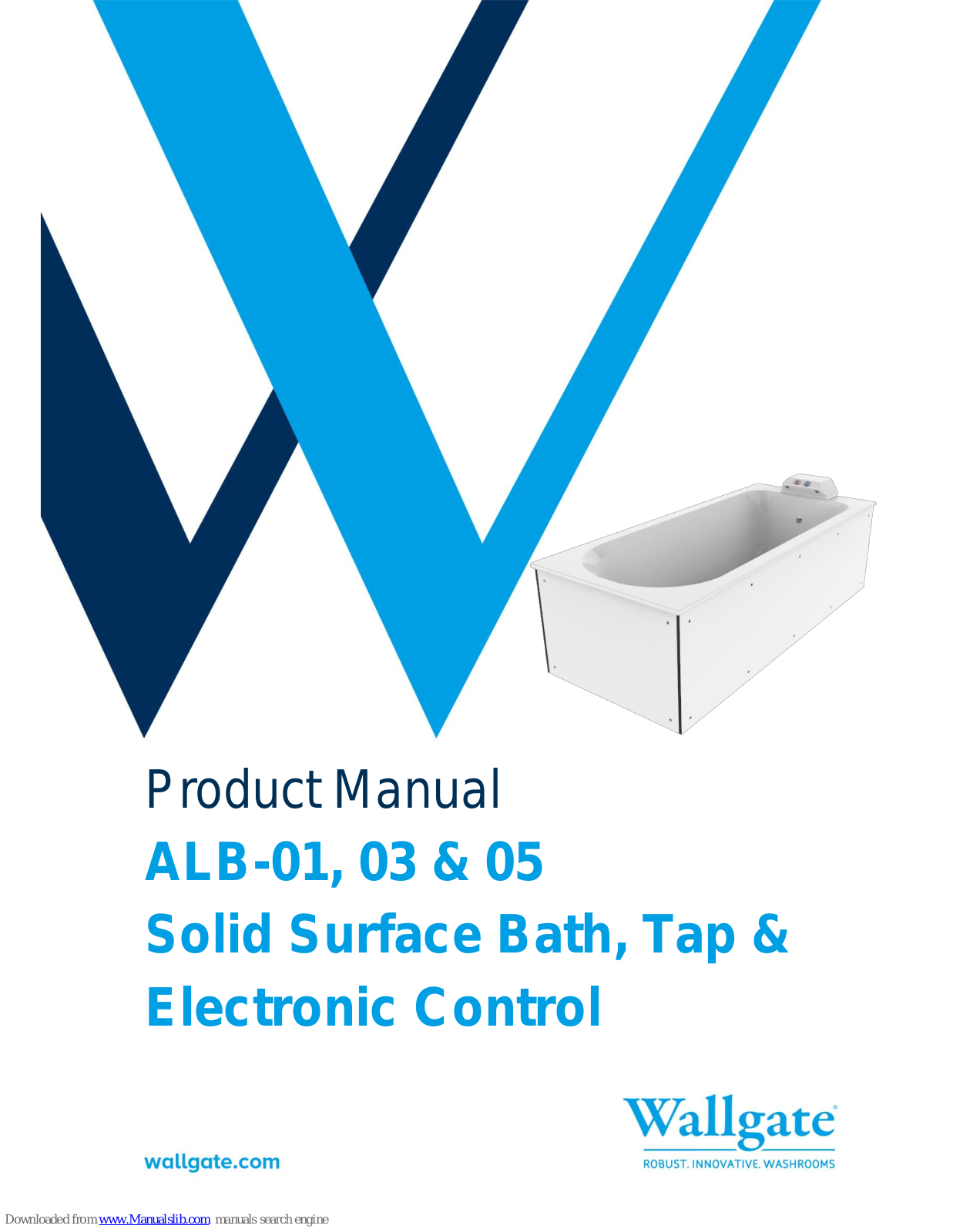 Wallgate ALB-01, ALB-03, ALB-05 Product Manual