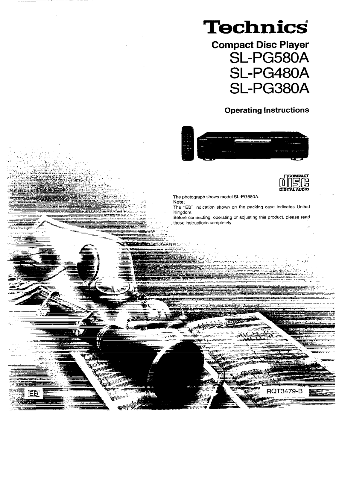 Technics SL-PG-580-A Owners Manual