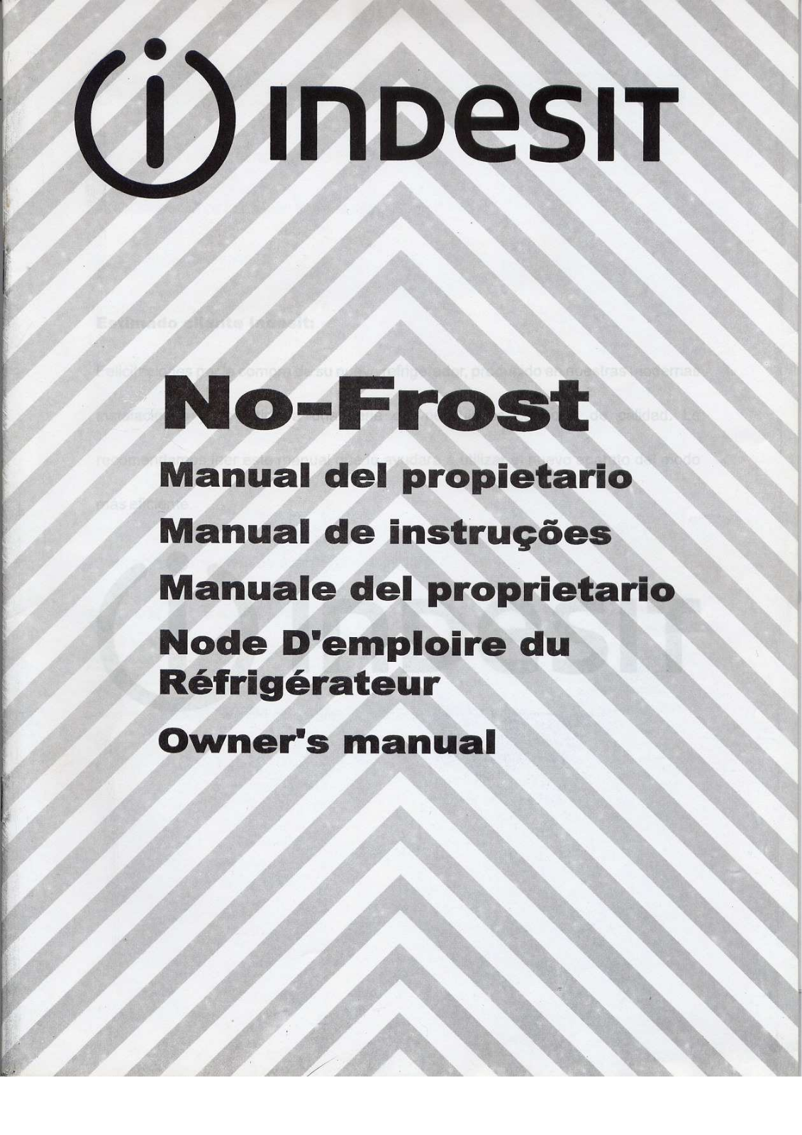 Indesit R44NF User Manual