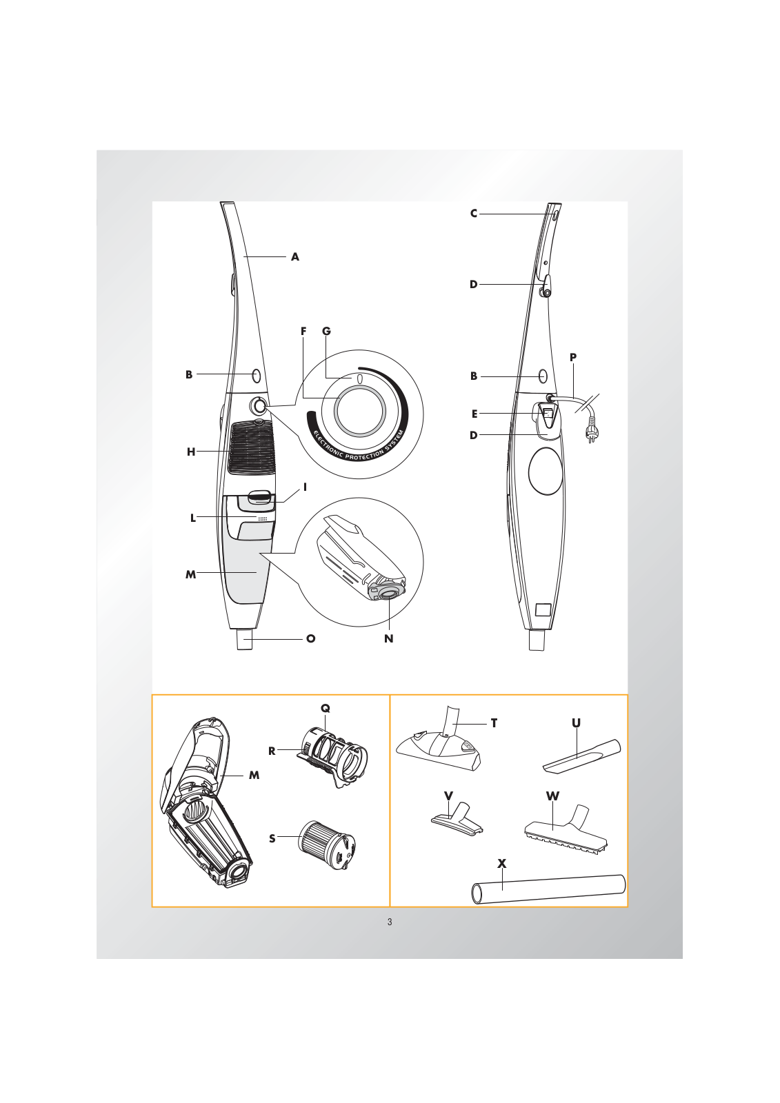 DeLonghi XLF1600NBPS, XLF1600NBP User manual