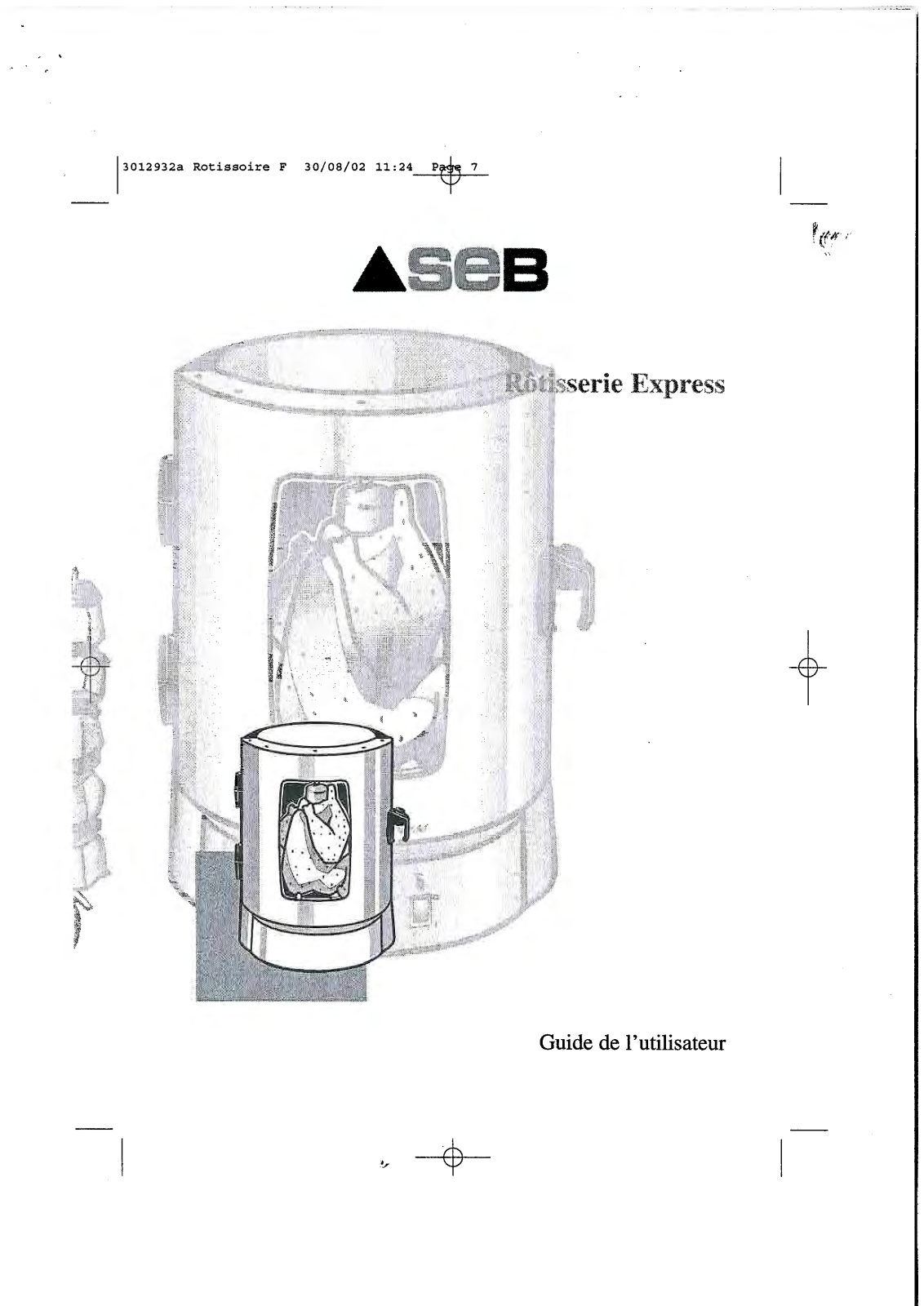 SEB Rotisserie User Manual