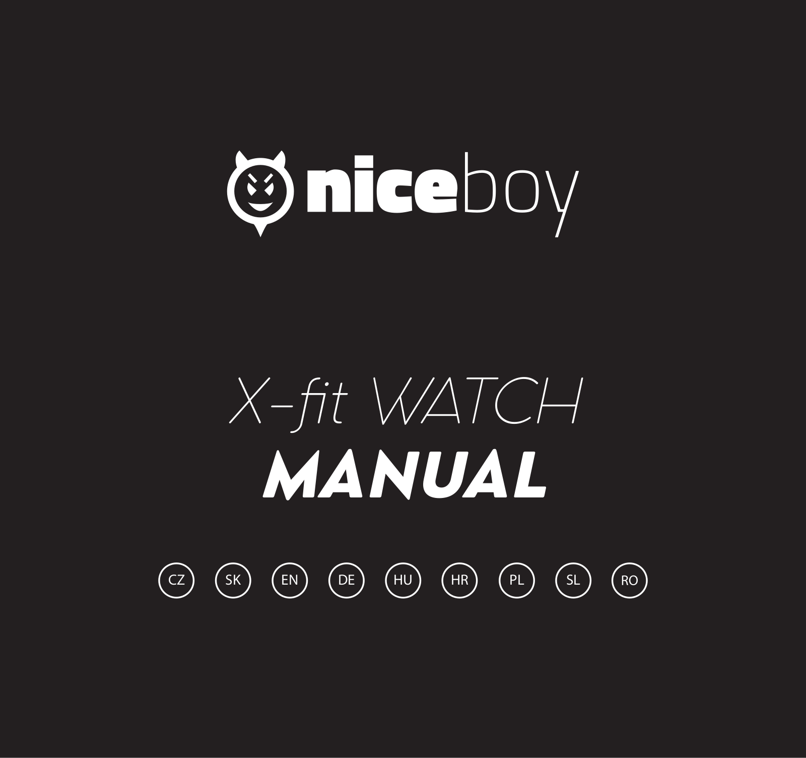 Niceboy X-fit Watch User Manual