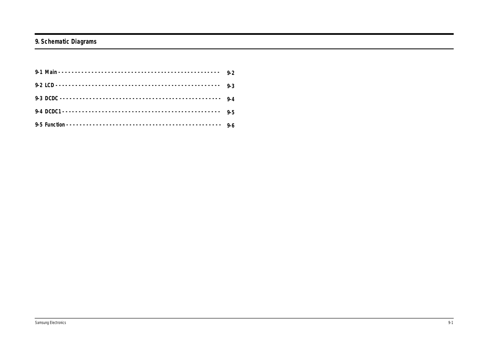 SAMSUNG YVP-P300 Schematics