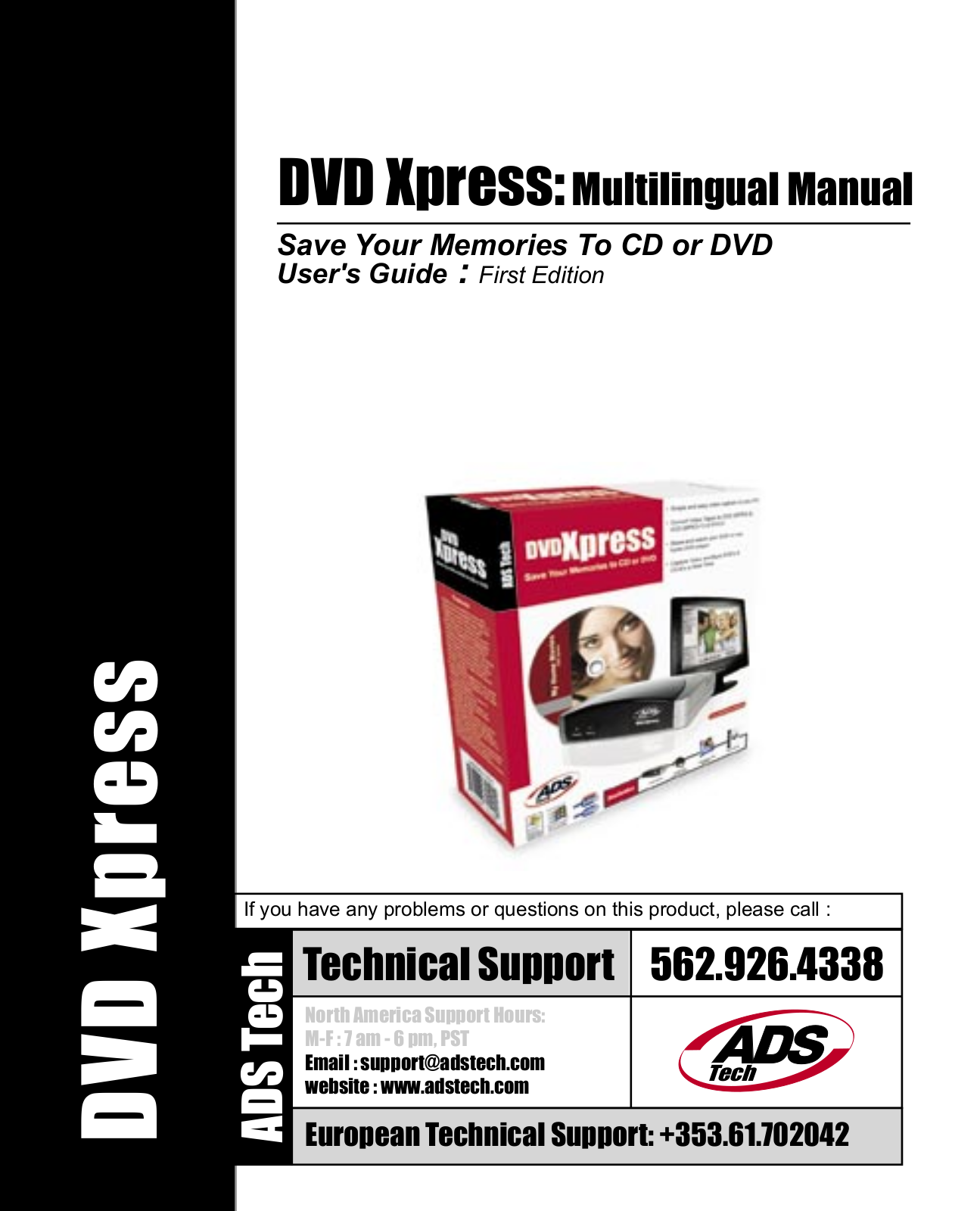 ADS TECH DVD Xpress User Manual