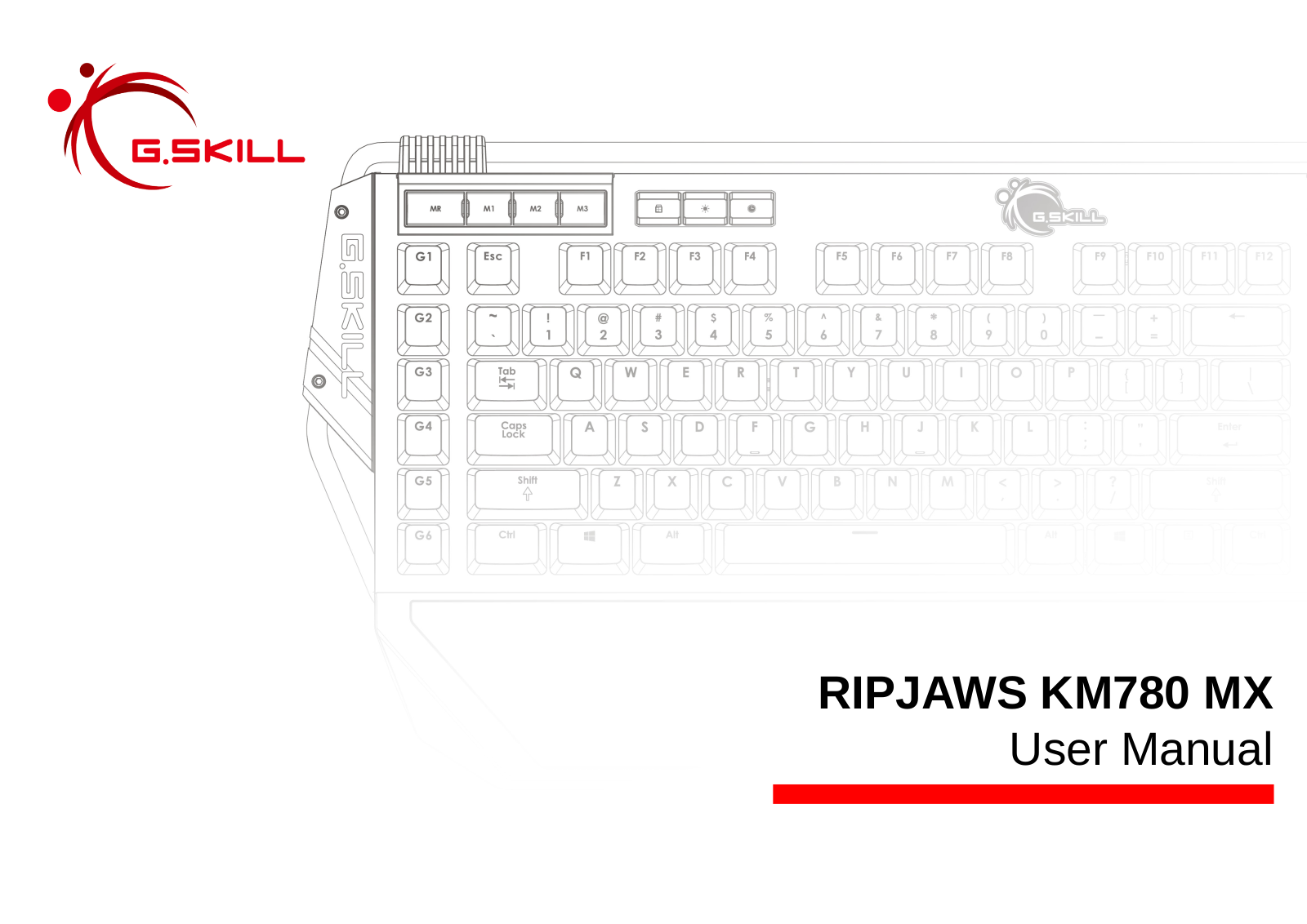 G.Skill GK-KSR1C3-KM780S10UK operation manual