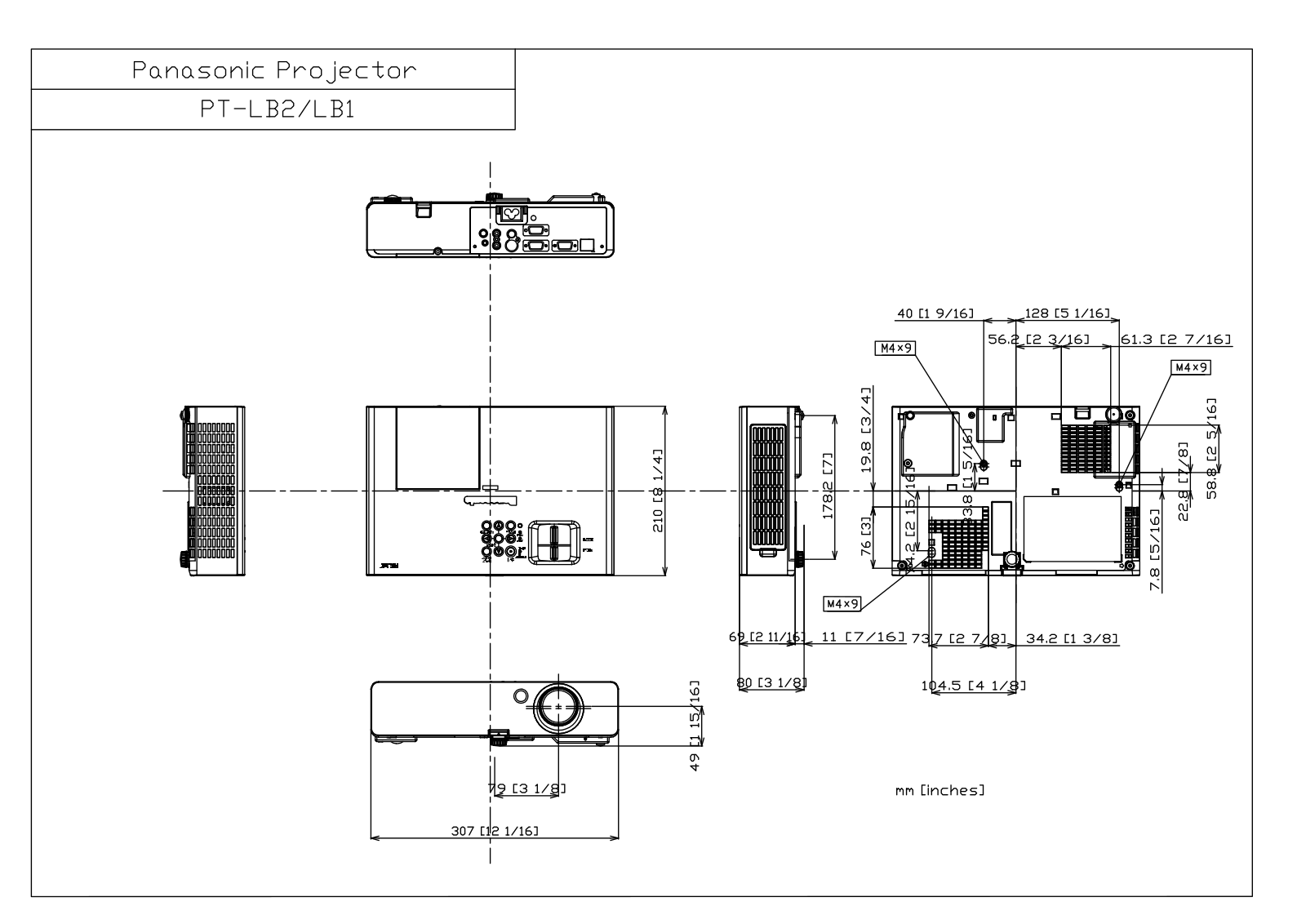 Panasonic LB1, PT-LB2 User Manual