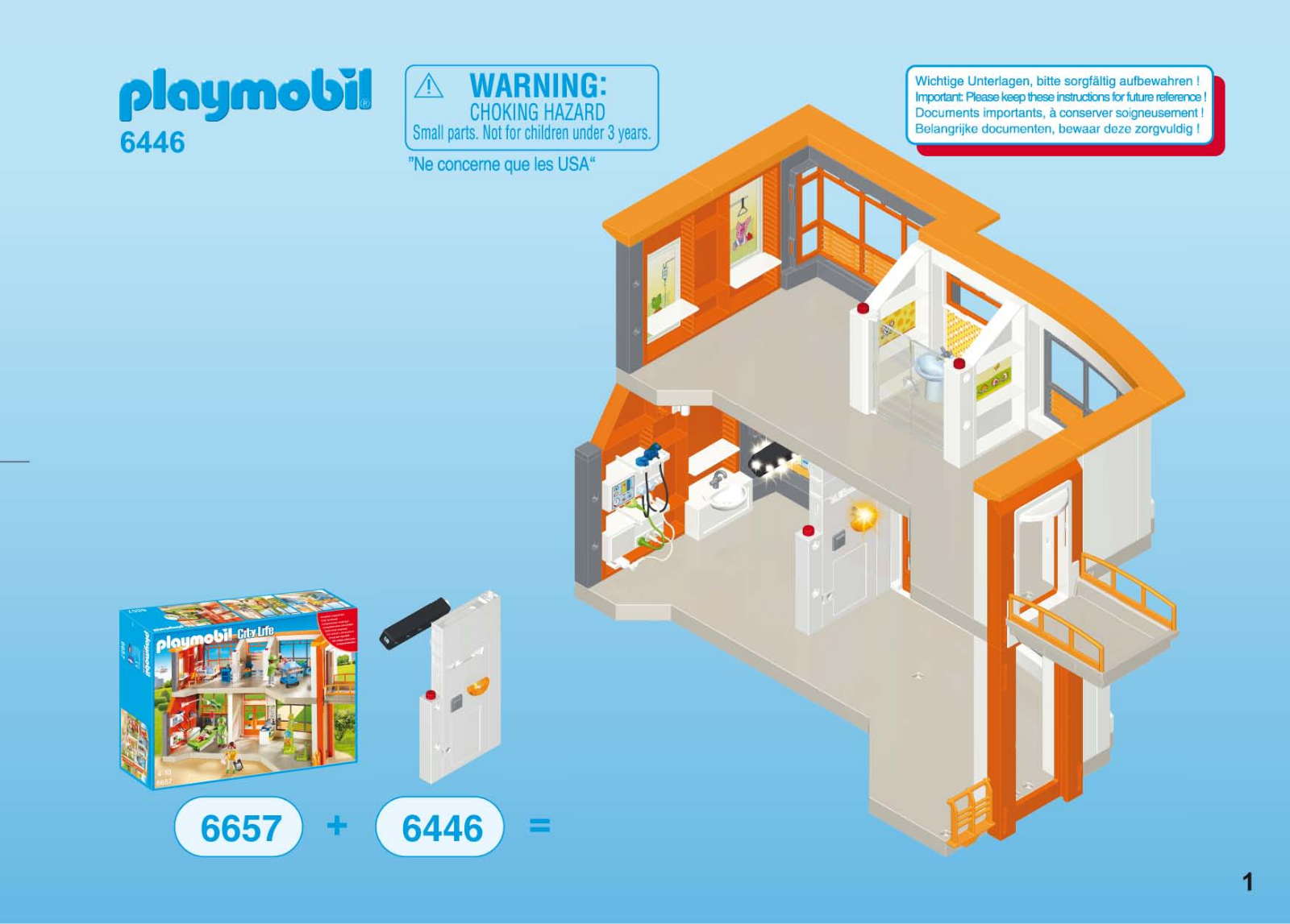 Playmobil 6446 Instructions