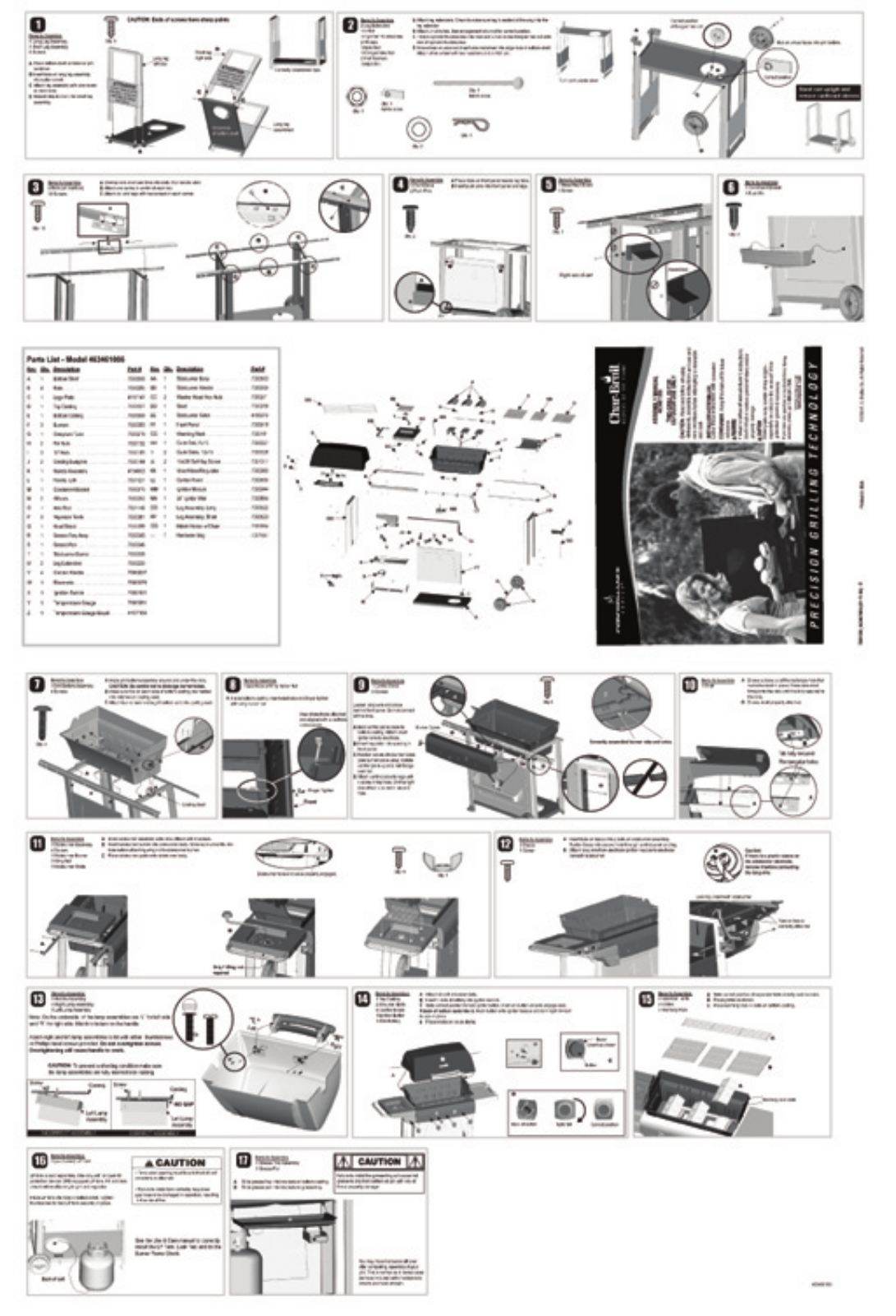 Charbroil 463461006 Owner's Manual